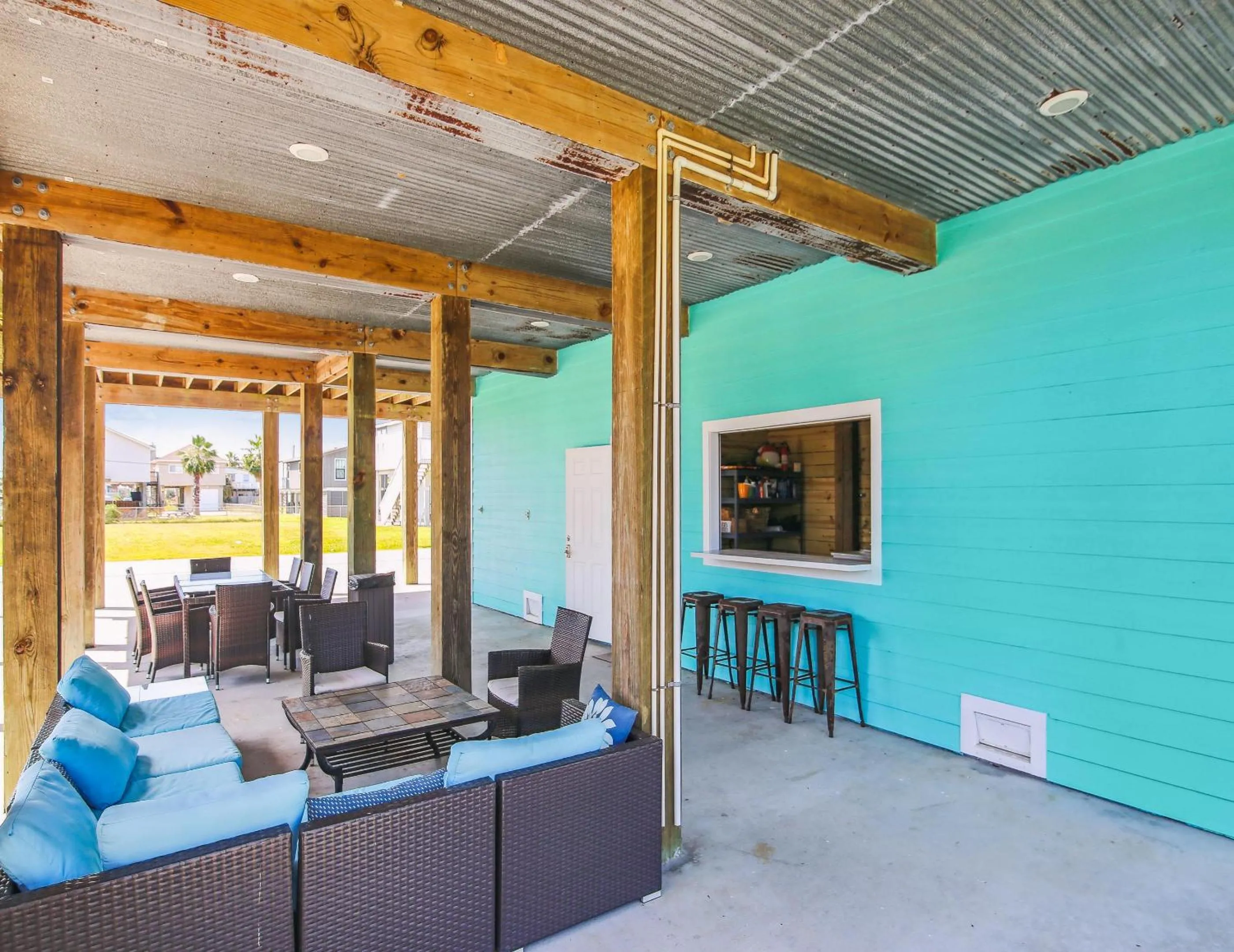 Property building in The Wooden Fin