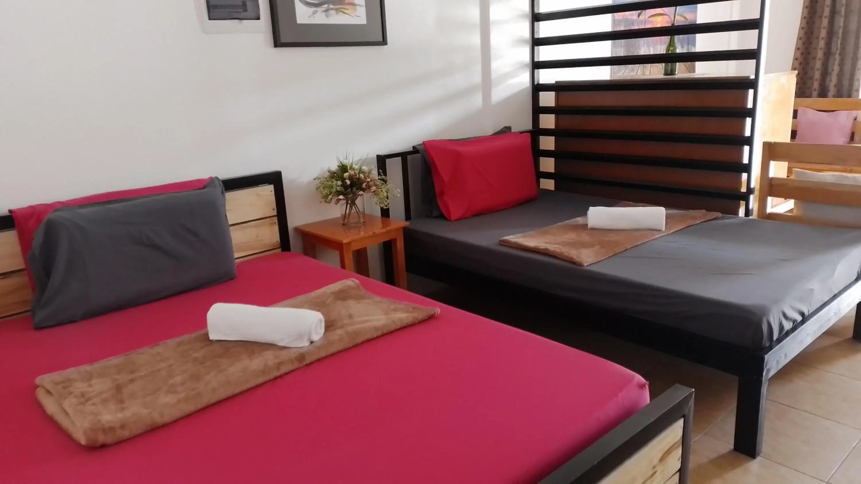 Bed in Maria Cristesa Condotel