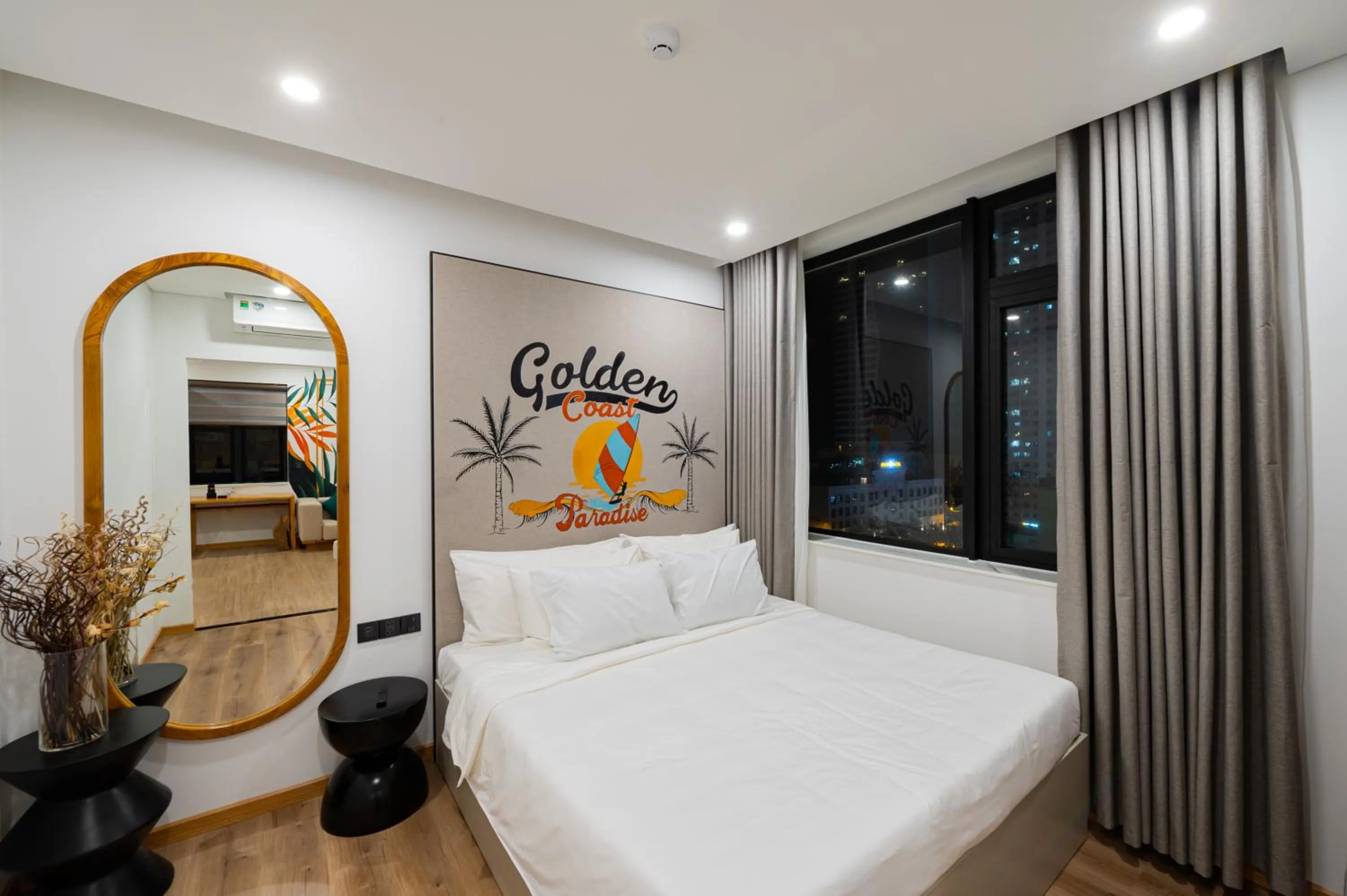 Bed in PĀMA Boutique Hotel & Bistro