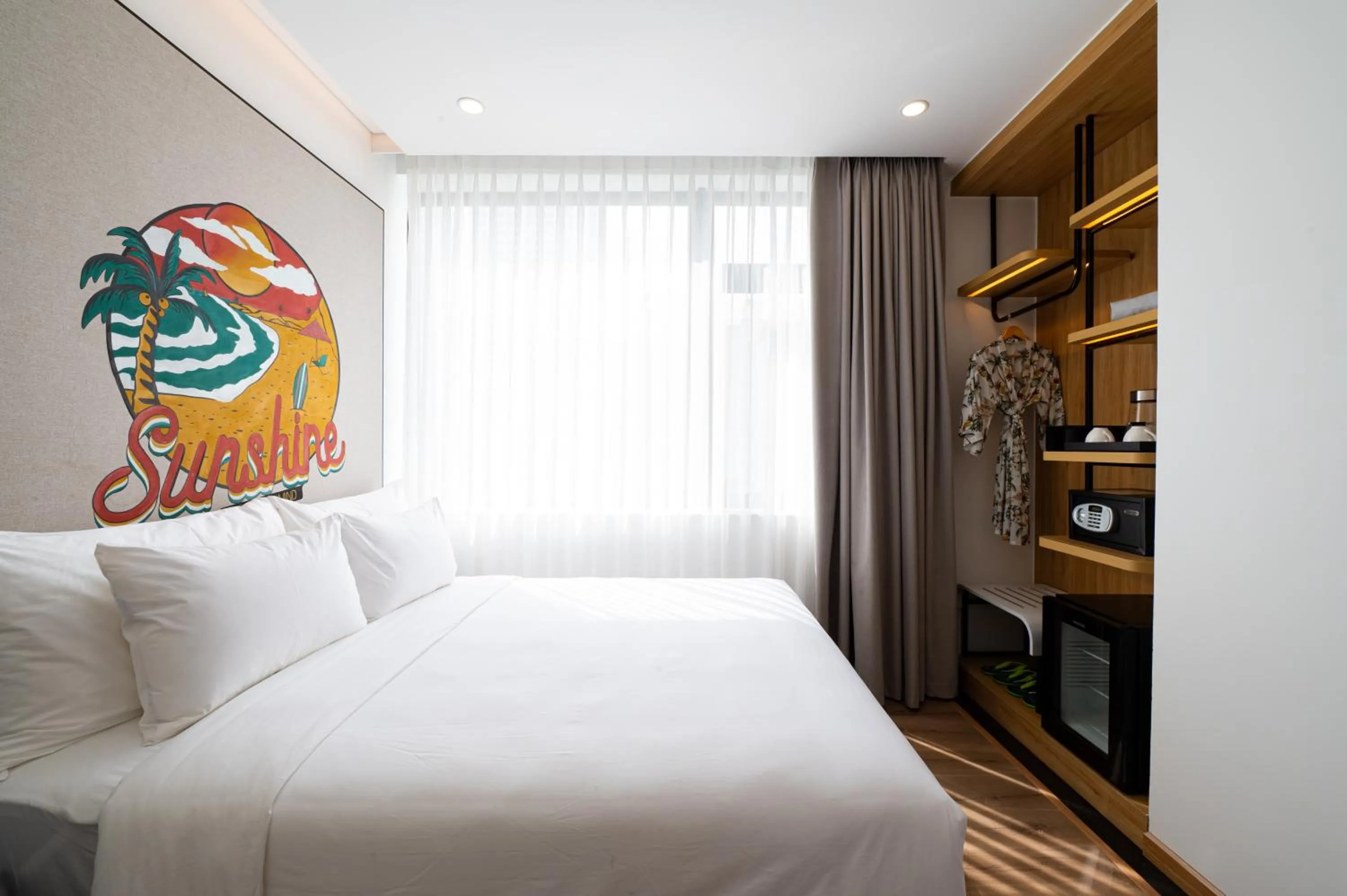 Bed in PĀMA Boutique Hotel & Bistro