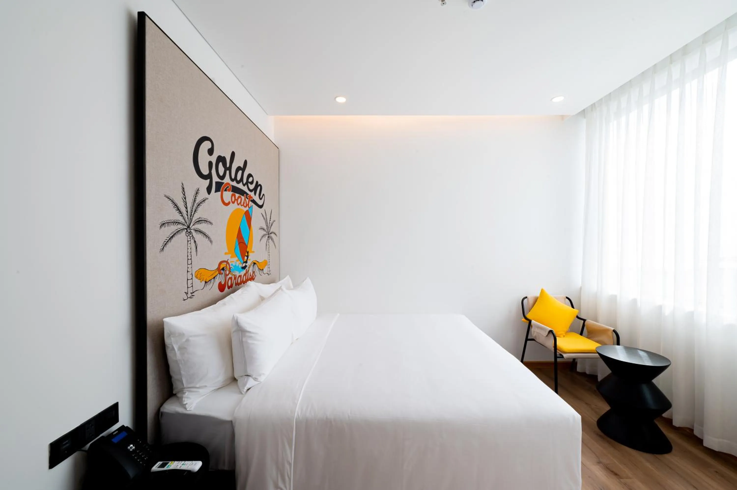 Bed in PĀMA Boutique Hotel & Bistro