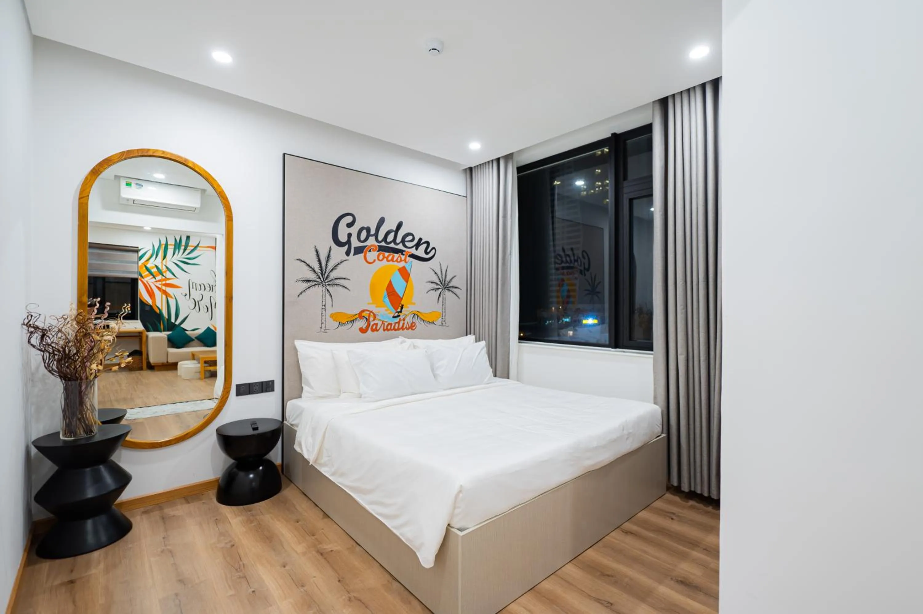 Bed in PĀMA Boutique Hotel & Bistro