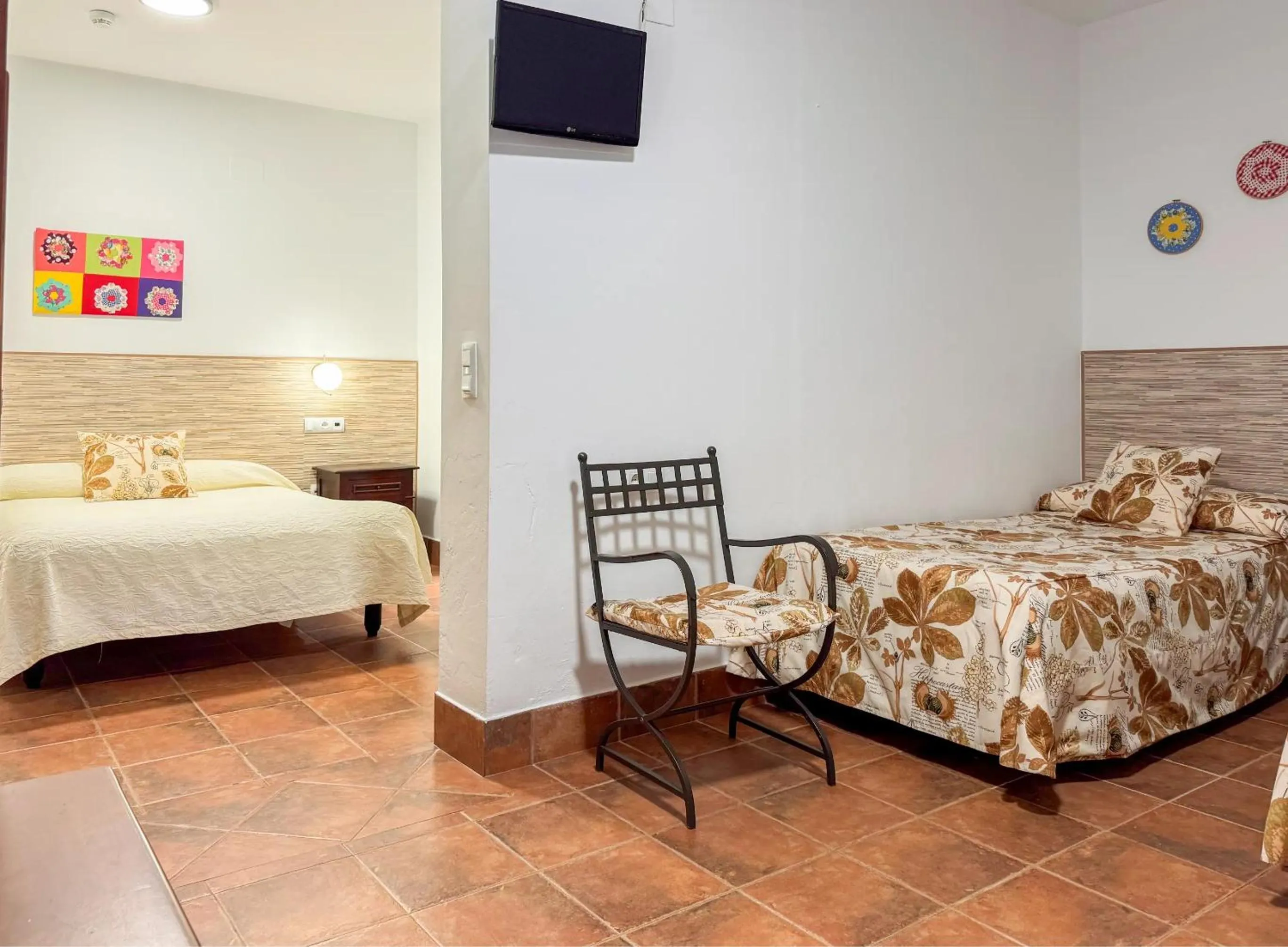 Bed in Hotel Valsequillo