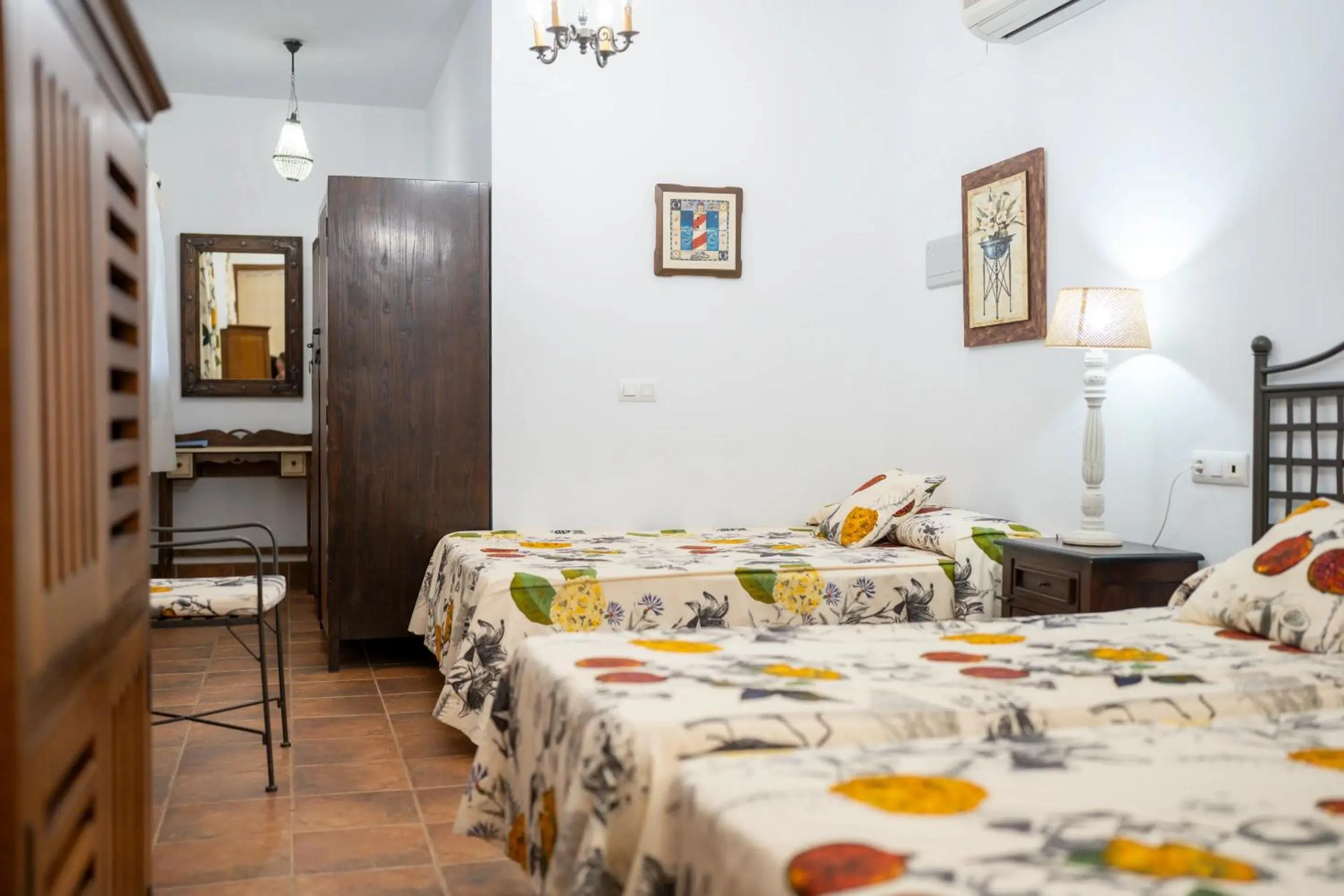 Bed in Hotel Valsequillo