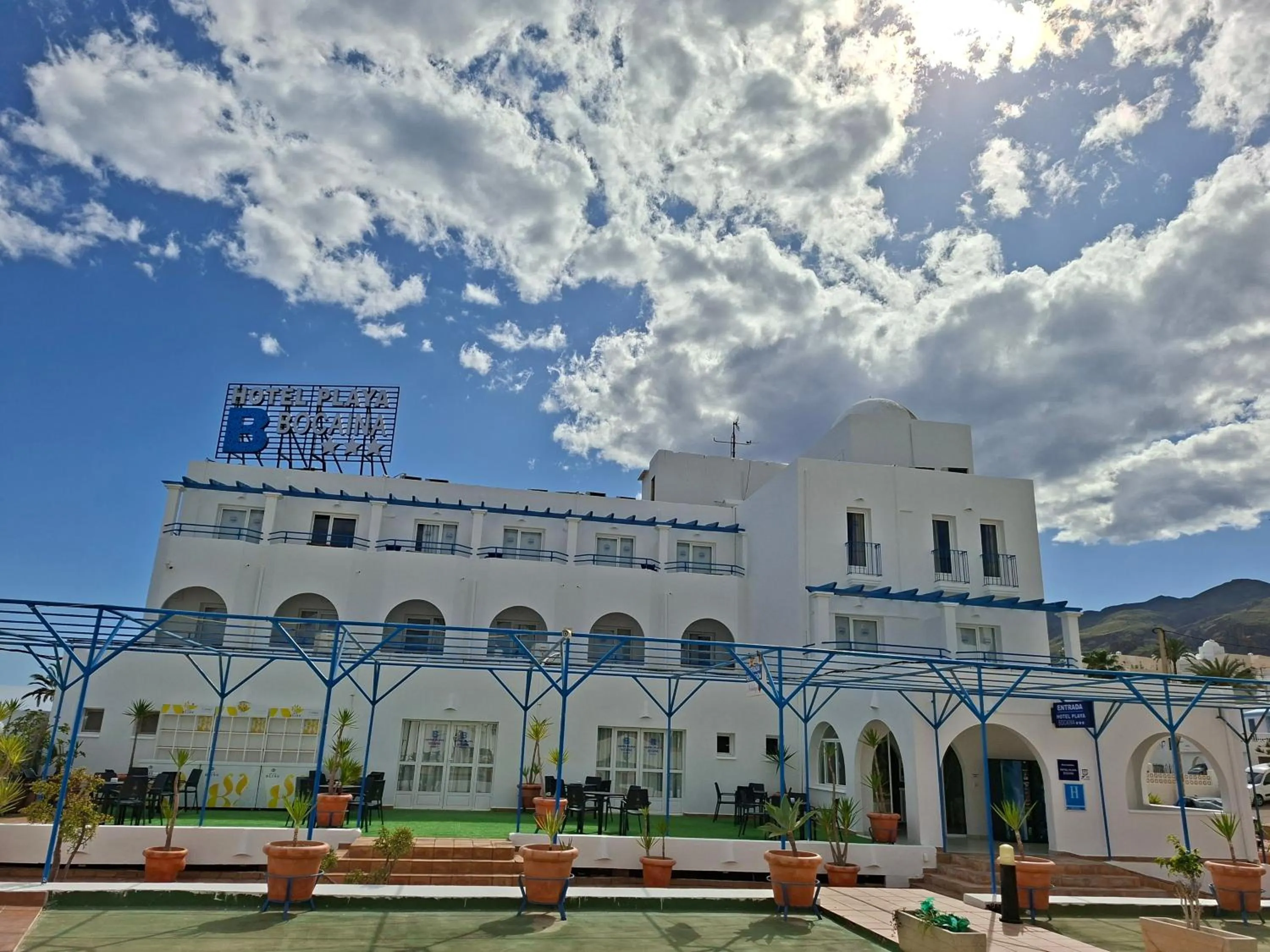 Property building in Hotel Virgen del Mar