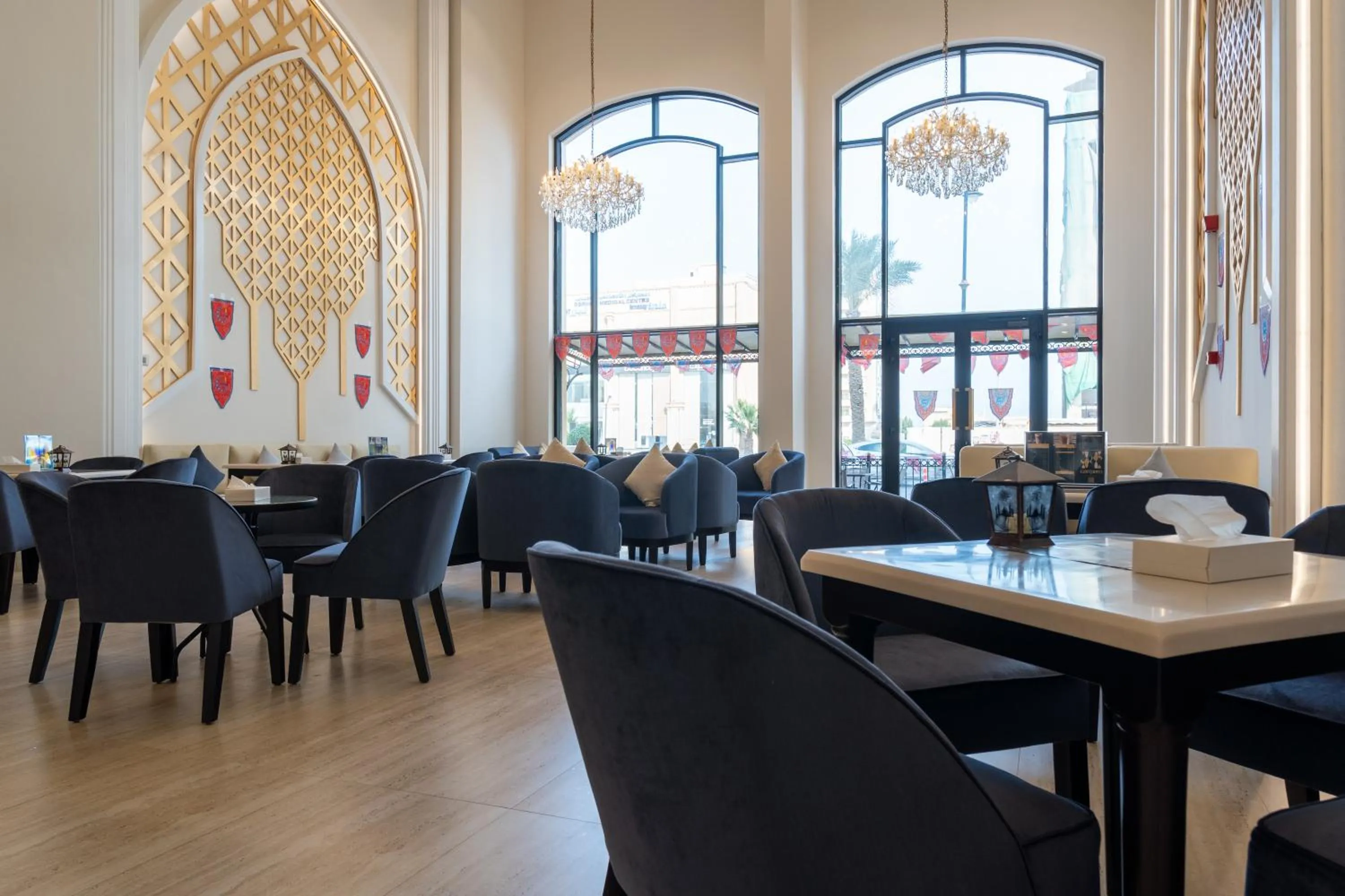 Restaurant/places to eat in The Address Residence