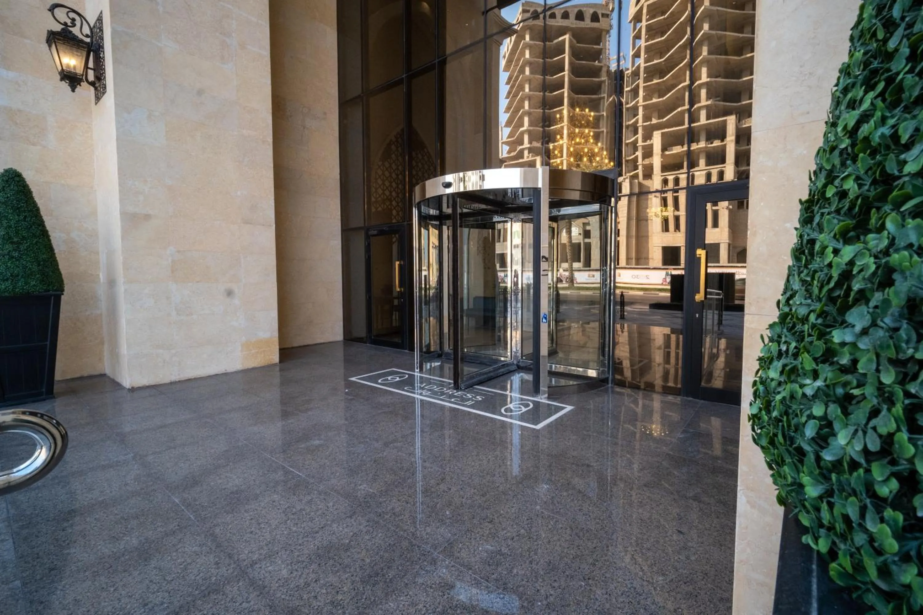 Facade/entrance in The Address Residence