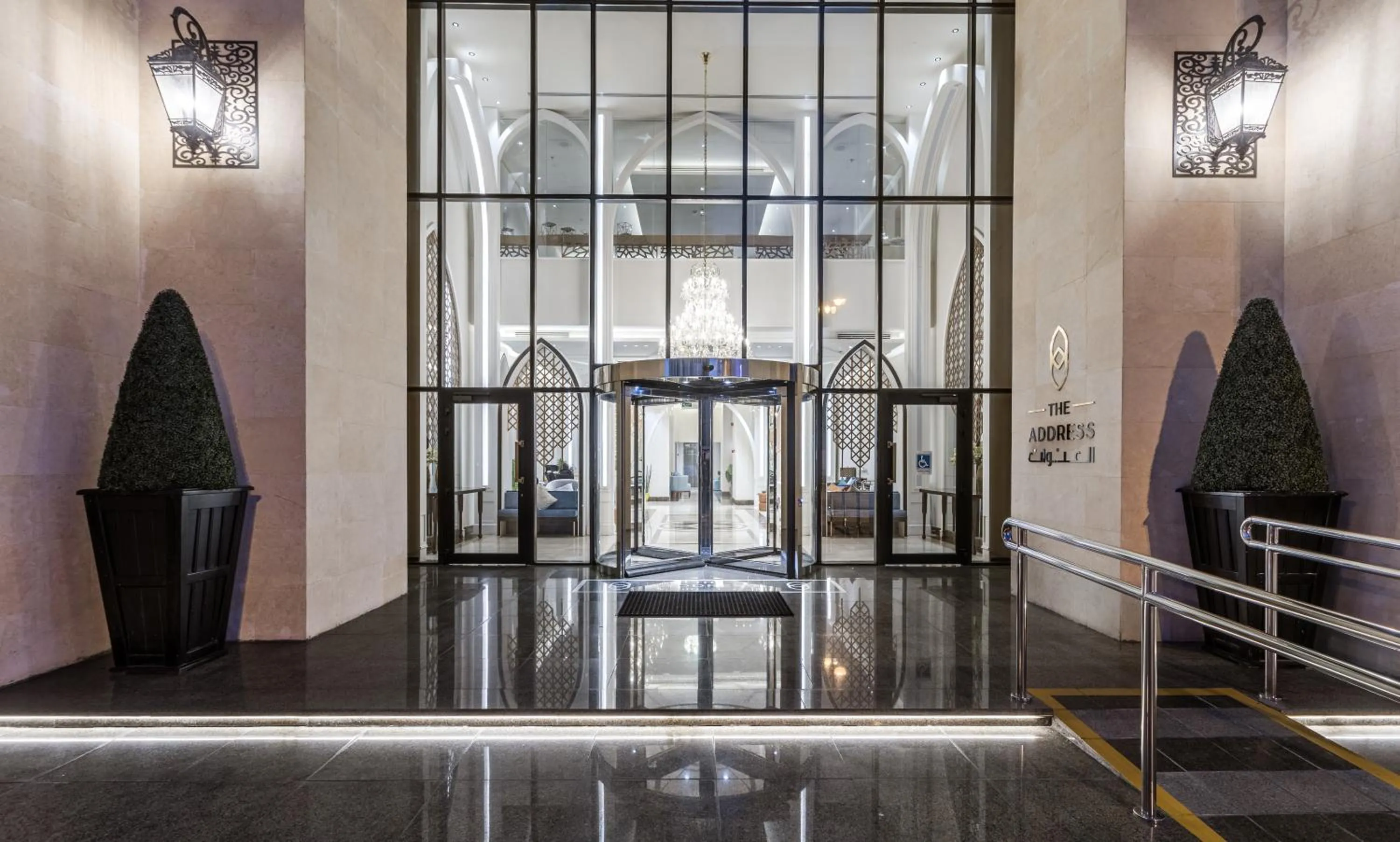 Facade/entrance in The Address Residence