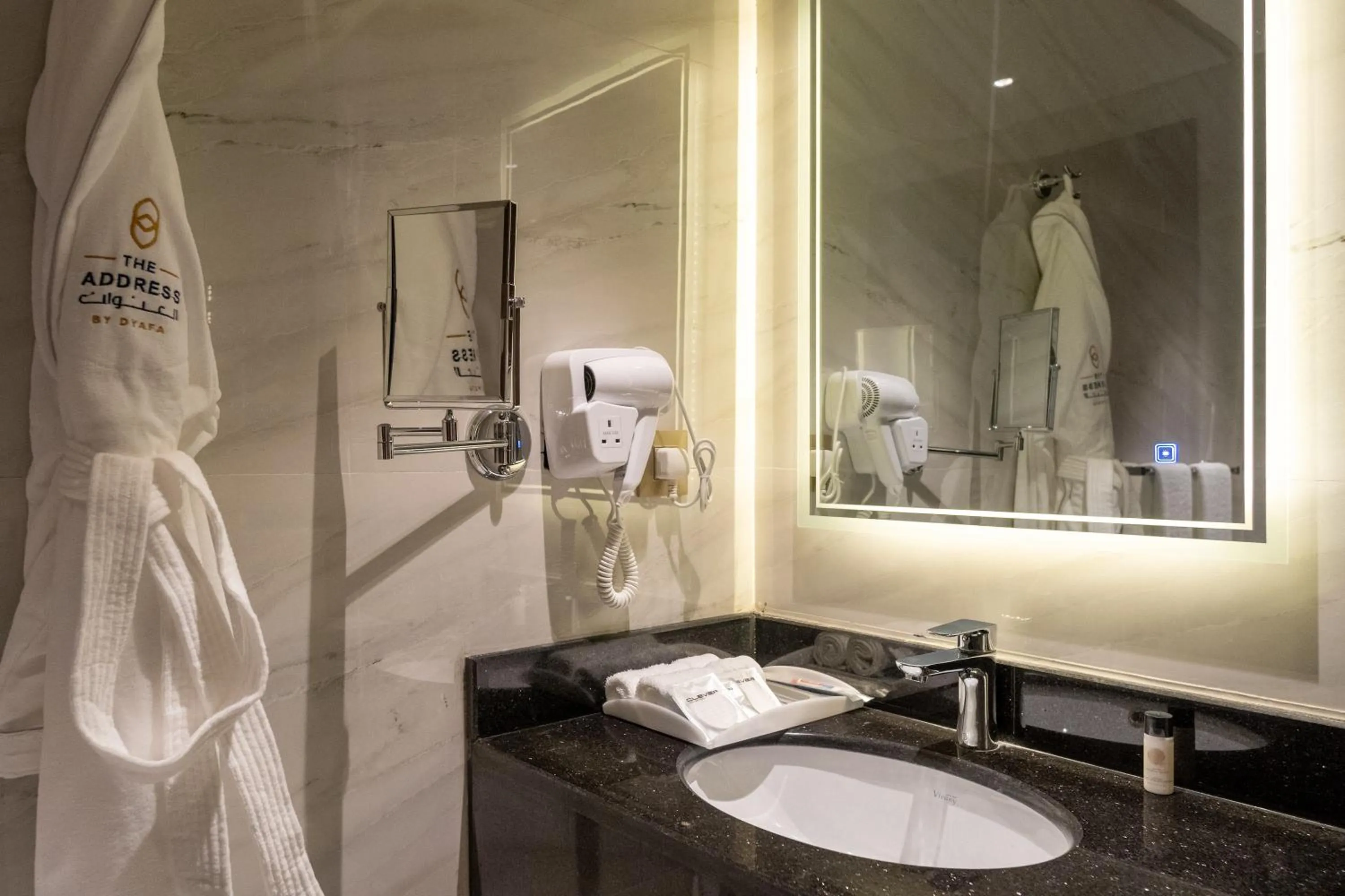 Shower in The Address Residence