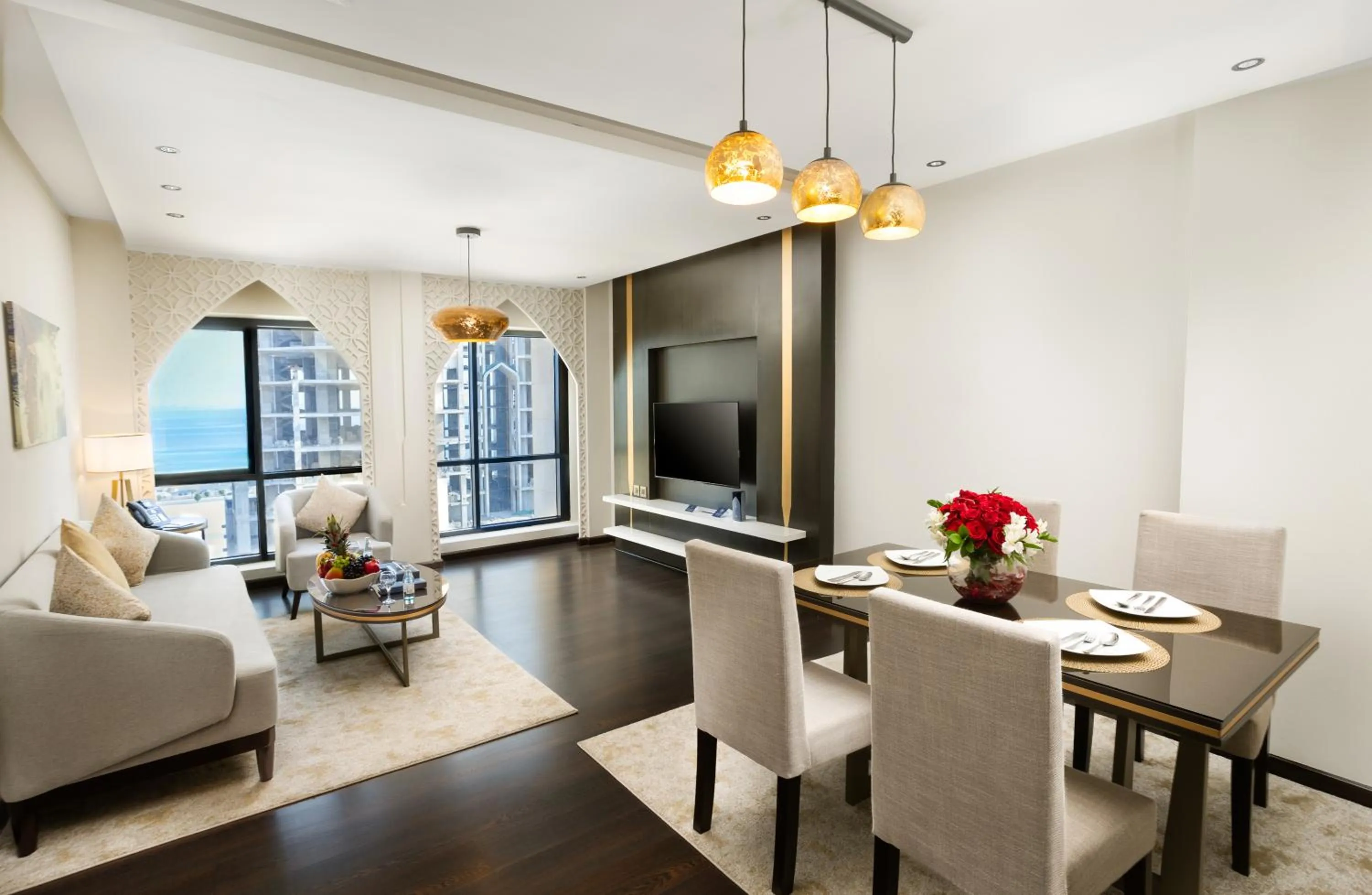 Communal lounge/ TV room in The Address Residence