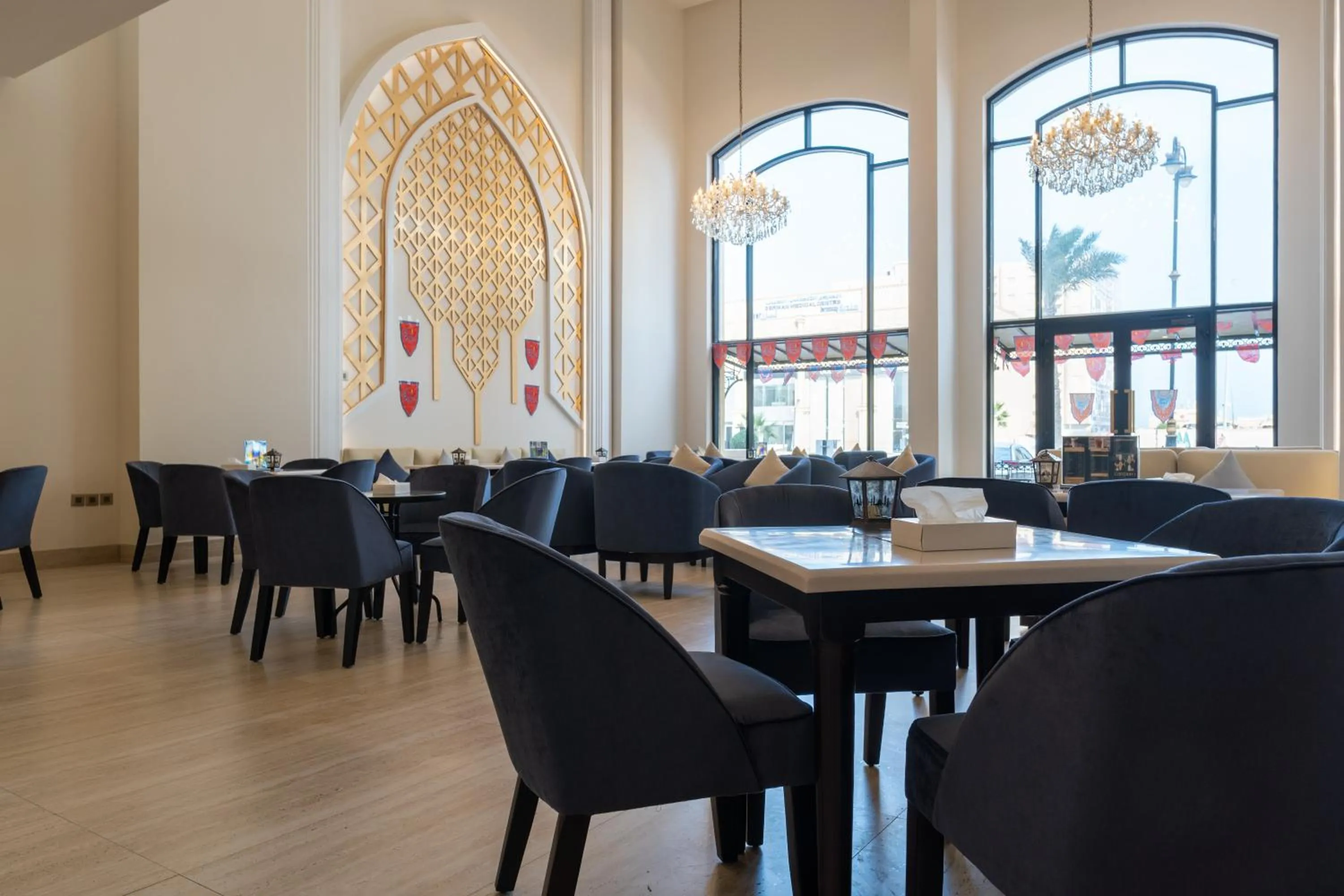 Restaurant/places to eat in The Address Residence