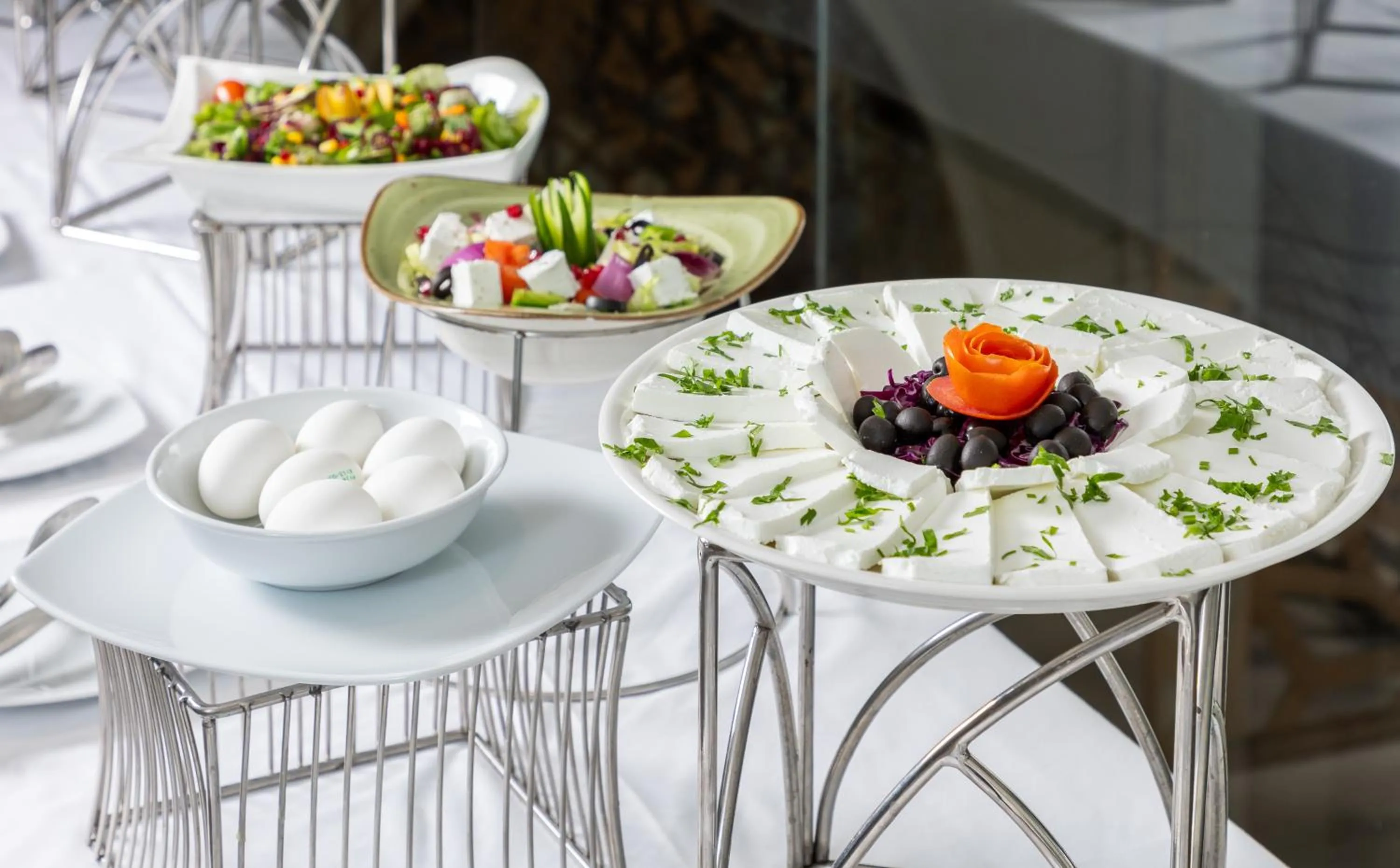 Buffet breakfast in The Address Residence