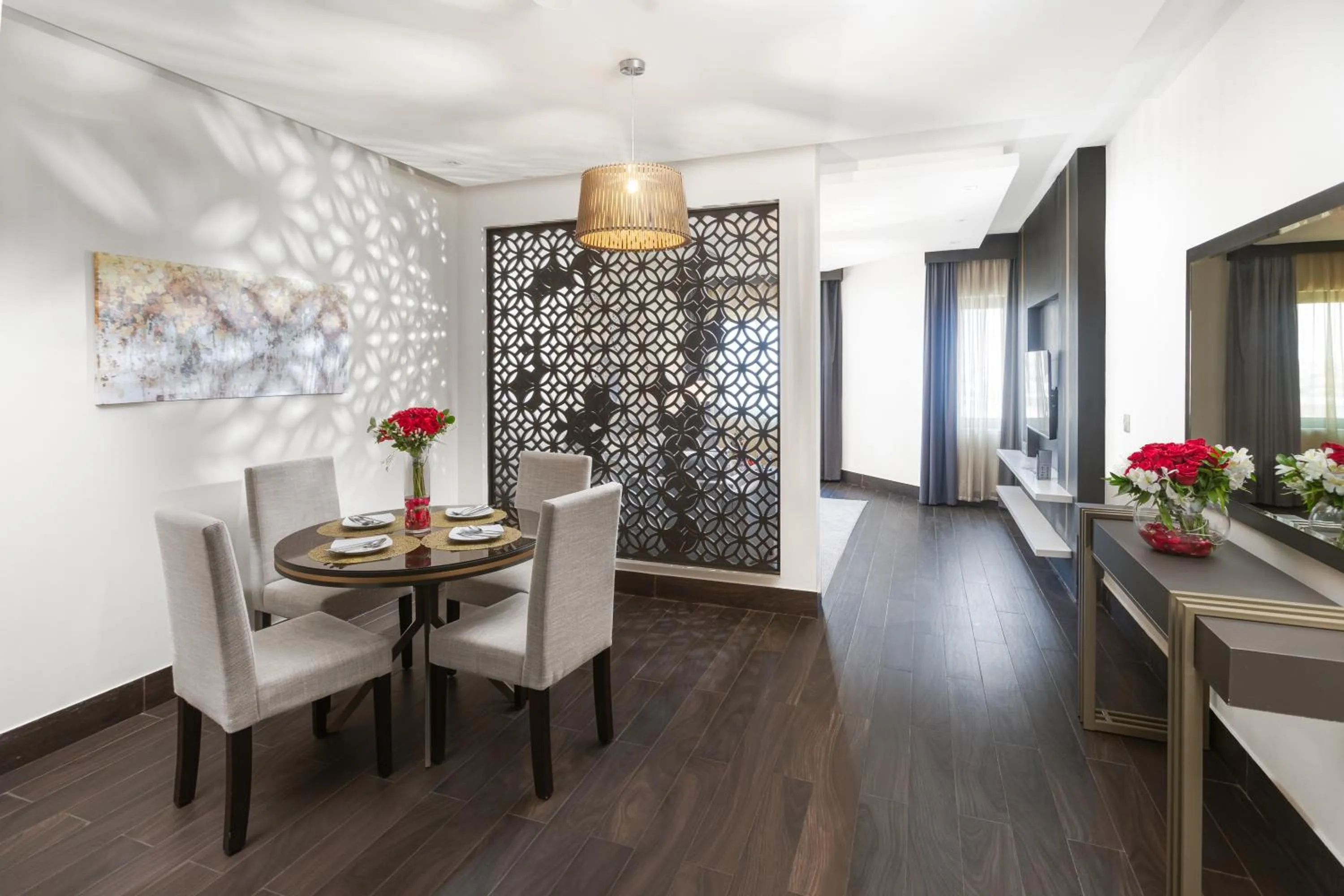 Dining area in The Address Residence