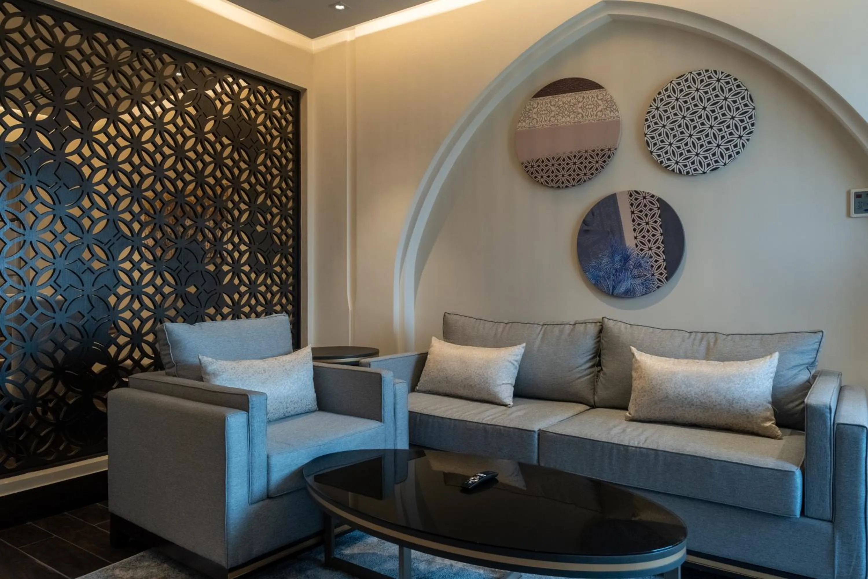 Living room in The Address Residence