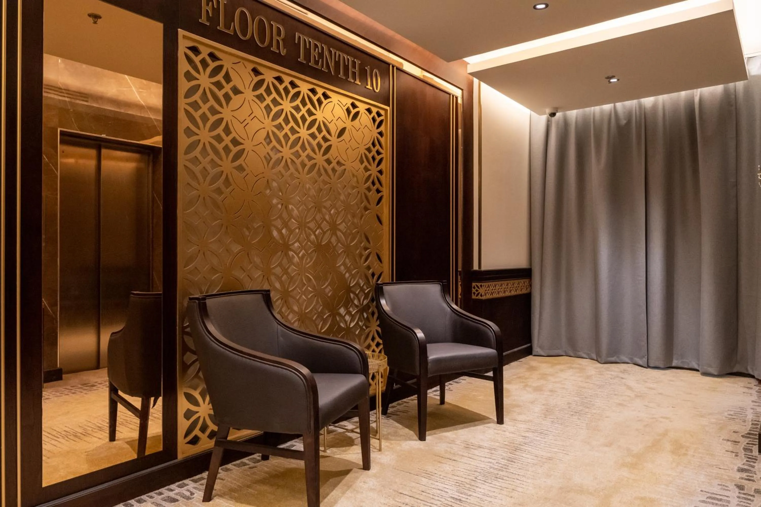 Seating area in The Address Residence