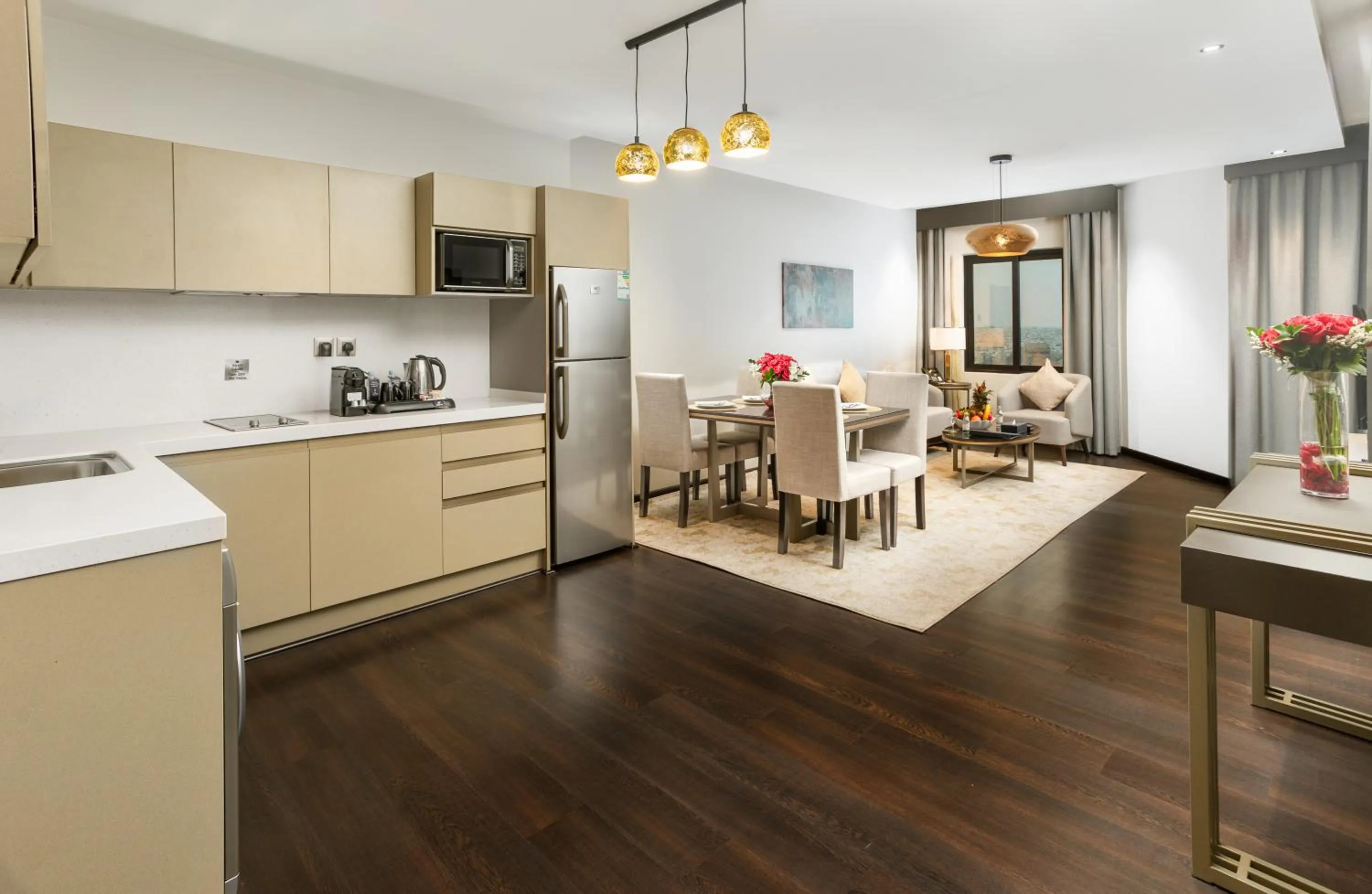 Kitchen or kitchenette in The Address Residence