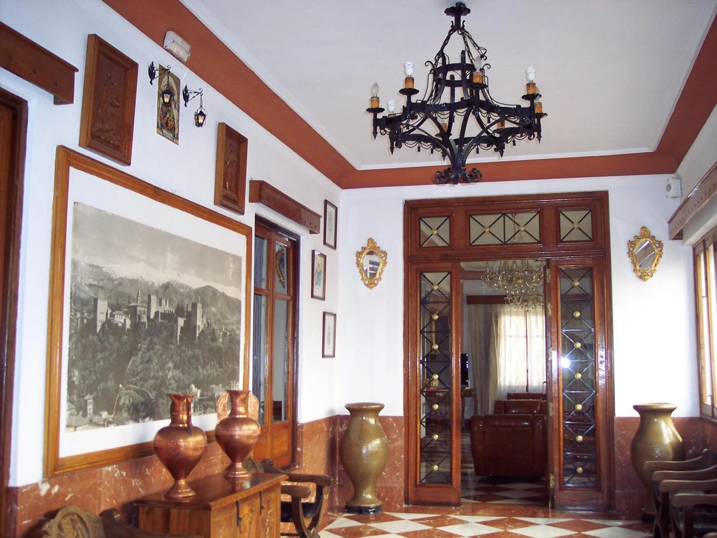 Lobby or reception in Castillo Lanjaron