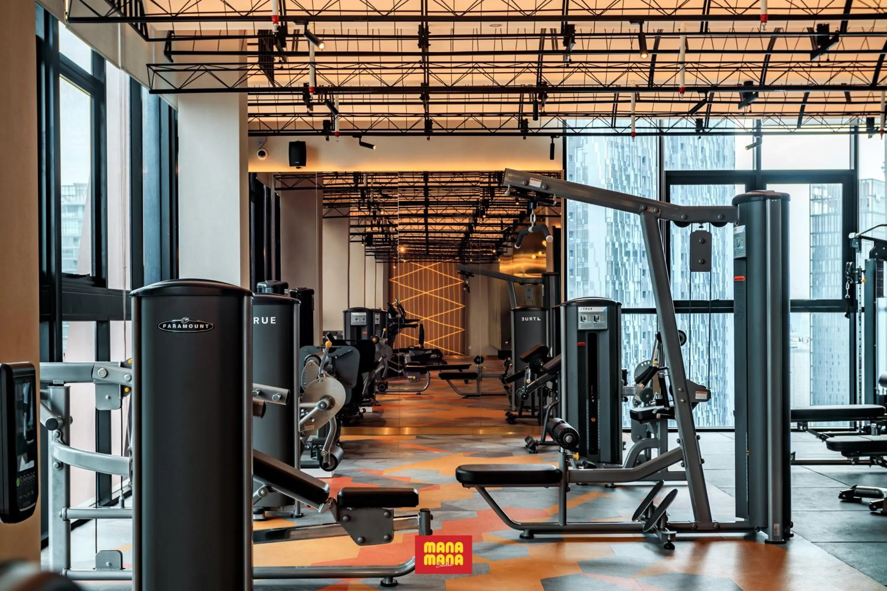 Fitness centre/facilities in Scarletz Mana-Mana Suites KLCC