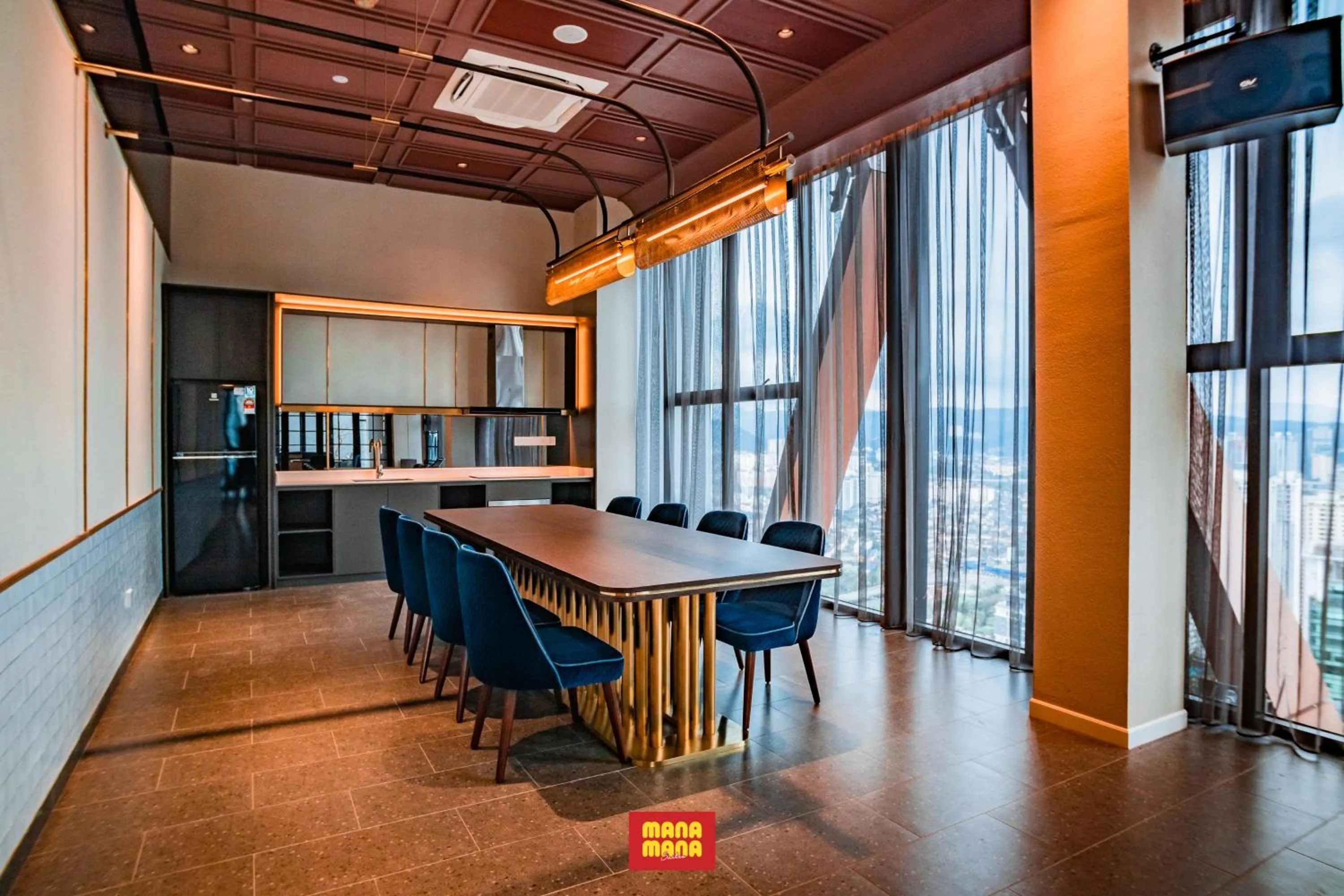 Seating area in Scarletz Mana-Mana Suites KLCC