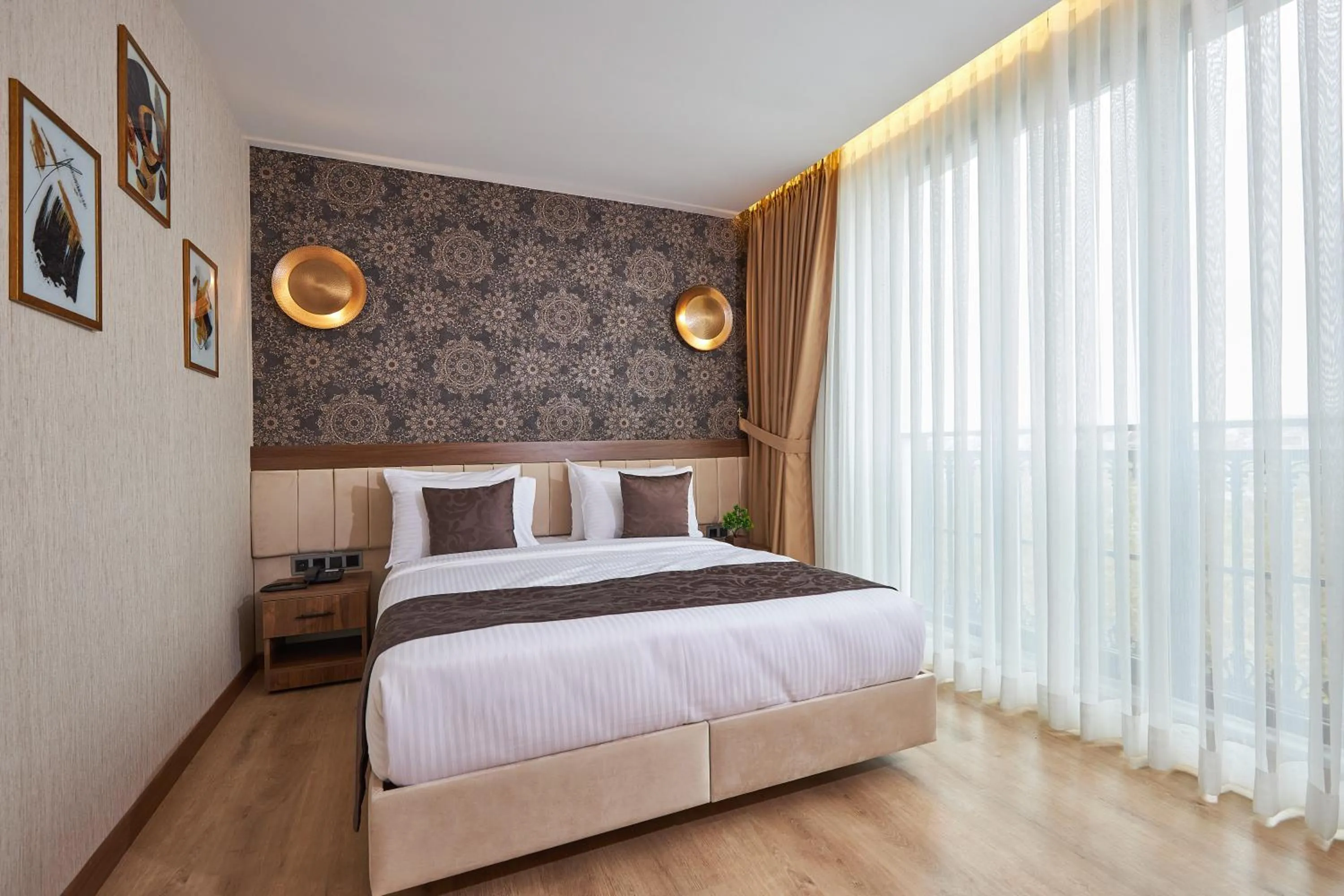 Bed in Trademark Collection By Wyndham Operla İstanbul Airport Hotels & Spa