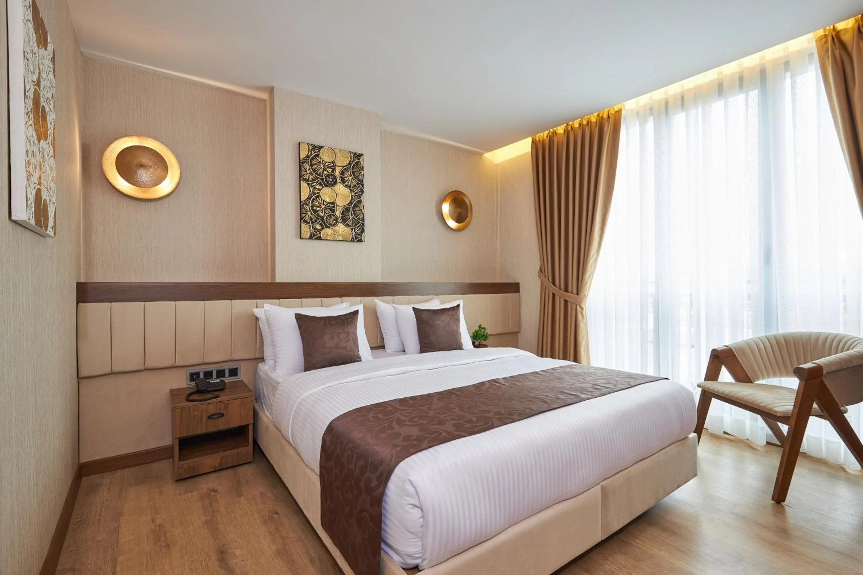 Bed in Trademark Collection By Wyndham Operla İstanbul Airport Hotels & Spa