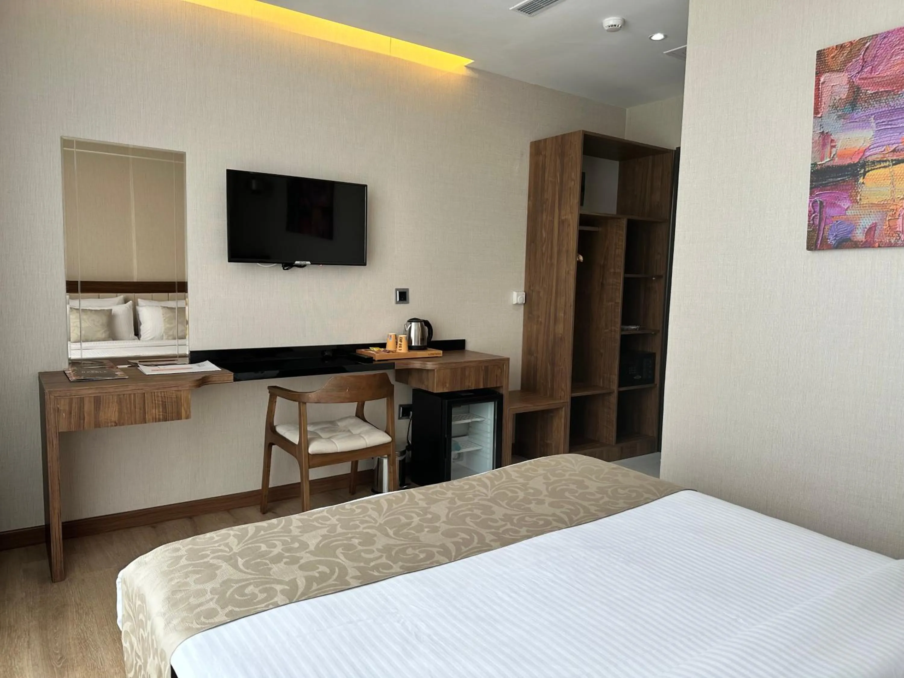 Bed in Trademark Collection By Wyndham Operla İstanbul Airport Hotels & Spa