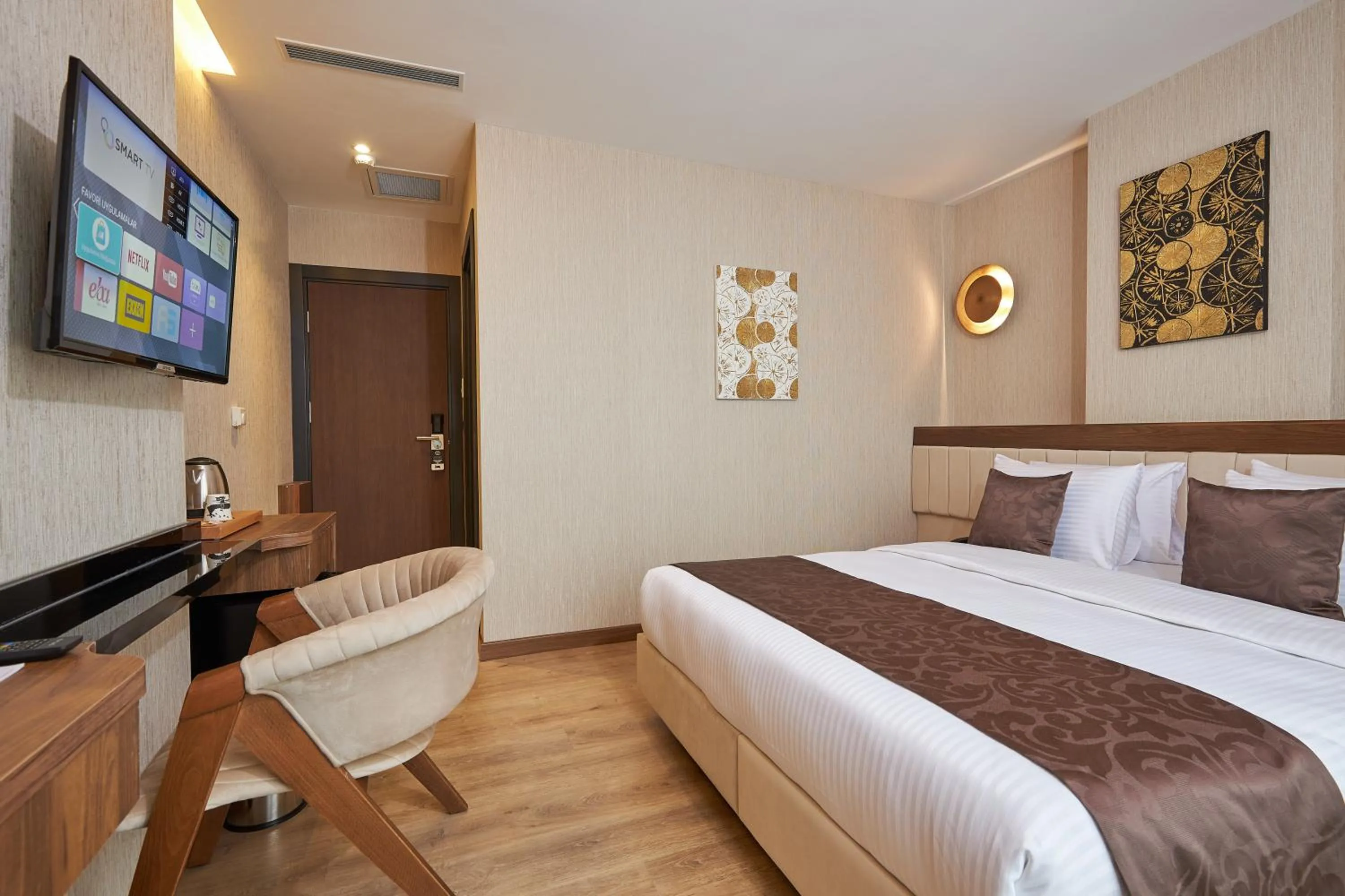 Bed in Trademark Collection By Wyndham Operla İstanbul Airport Hotels & Spa