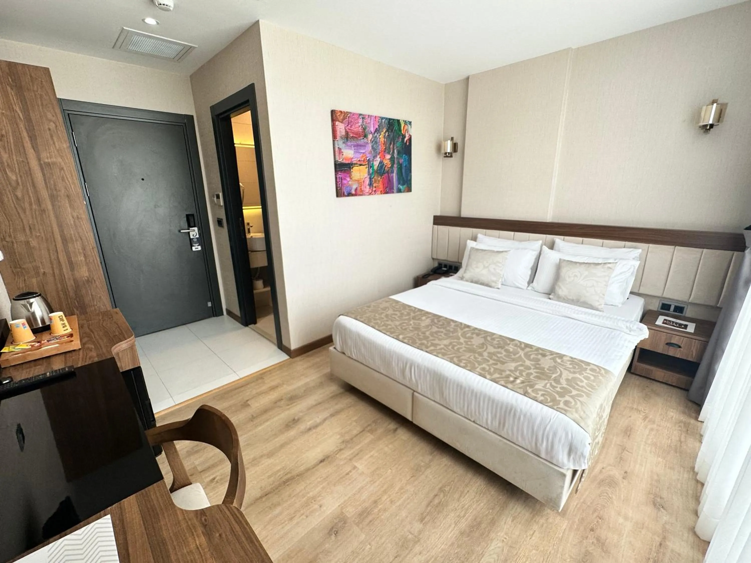 Bed in Trademark Collection By Wyndham Operla İstanbul Airport Hotels & Spa