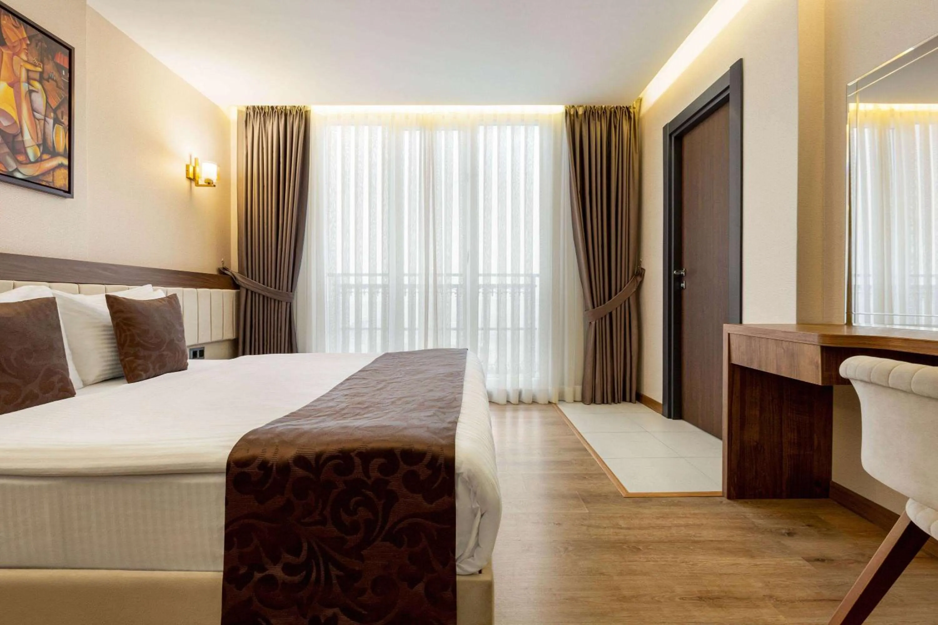 Bed in Trademark Collection By Wyndham Operla İstanbul Airport Hotels & Spa