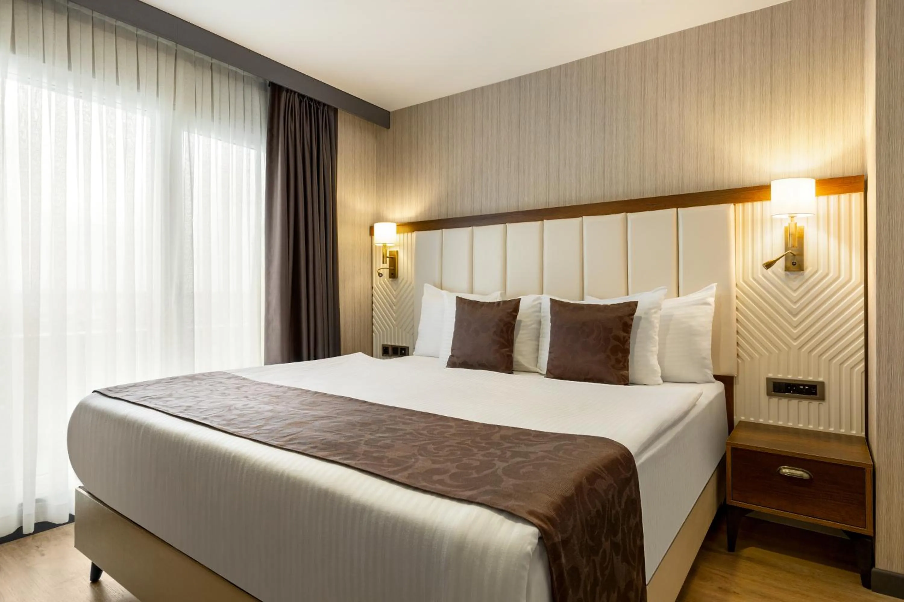Bedroom, Bed in Trademark Collection By Wyndham Operla İstanbul Airport Hotels & Spa