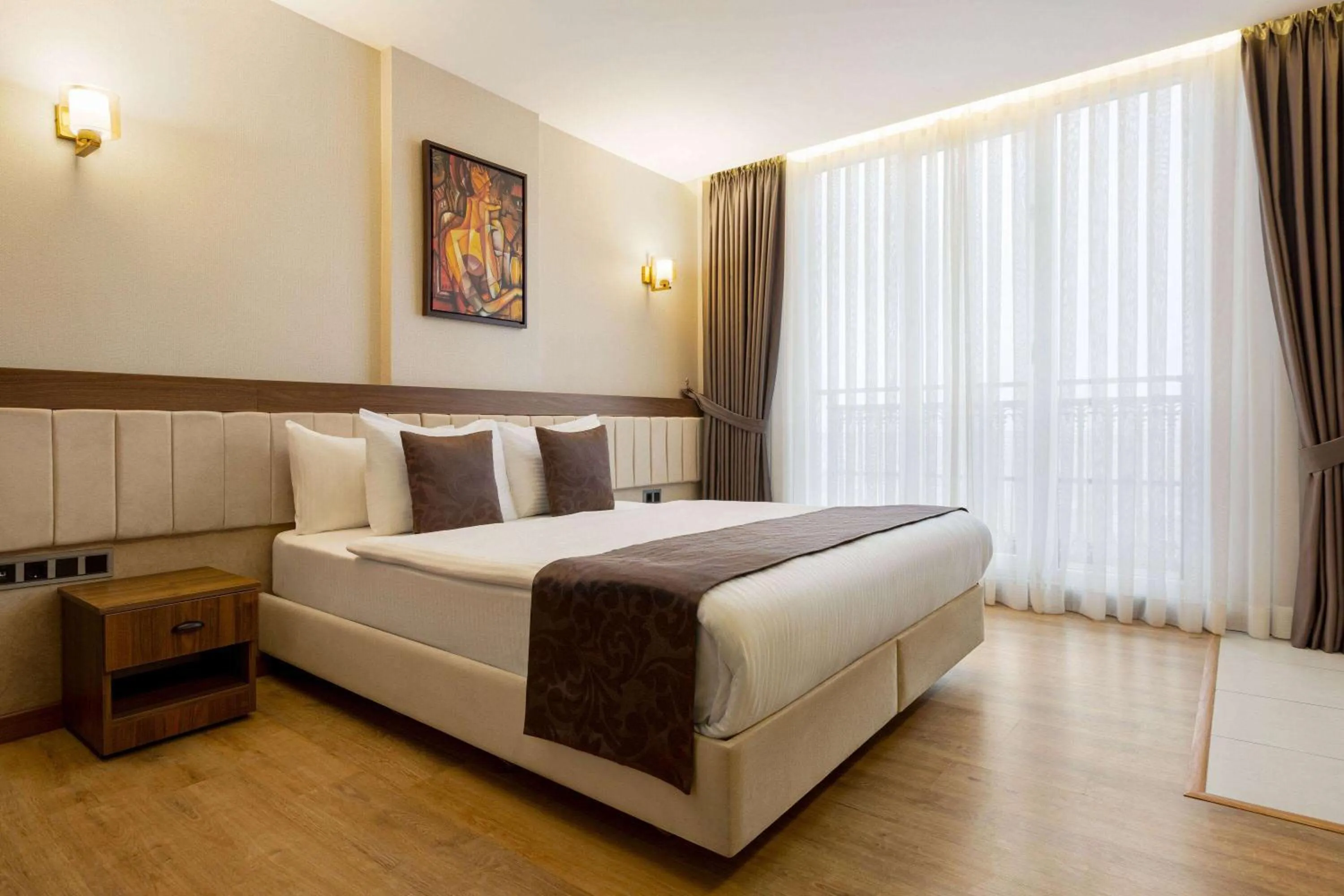 Bed in Trademark Collection By Wyndham Operla İstanbul Airport Hotels & Spa