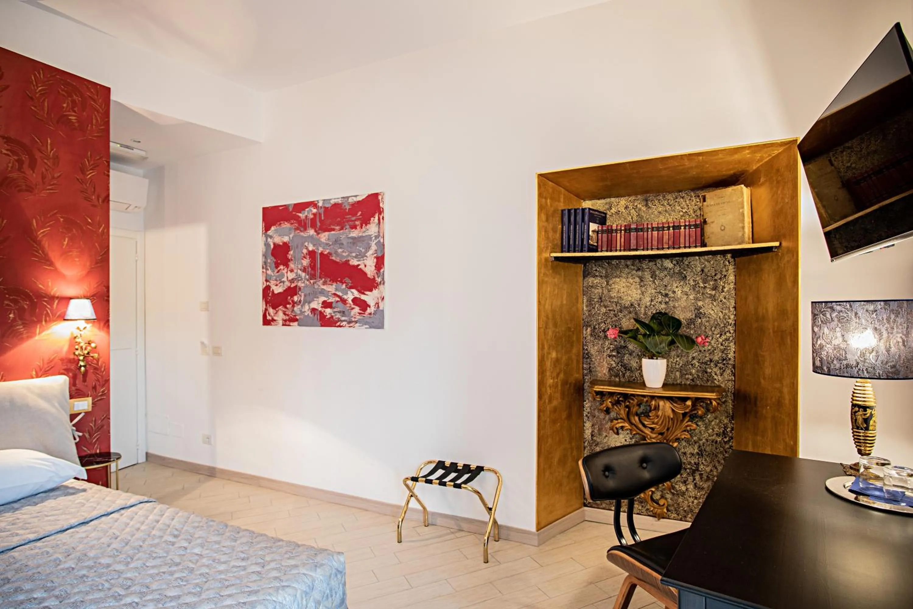 TV and multimedia, Bed in LUDUS ROOMS