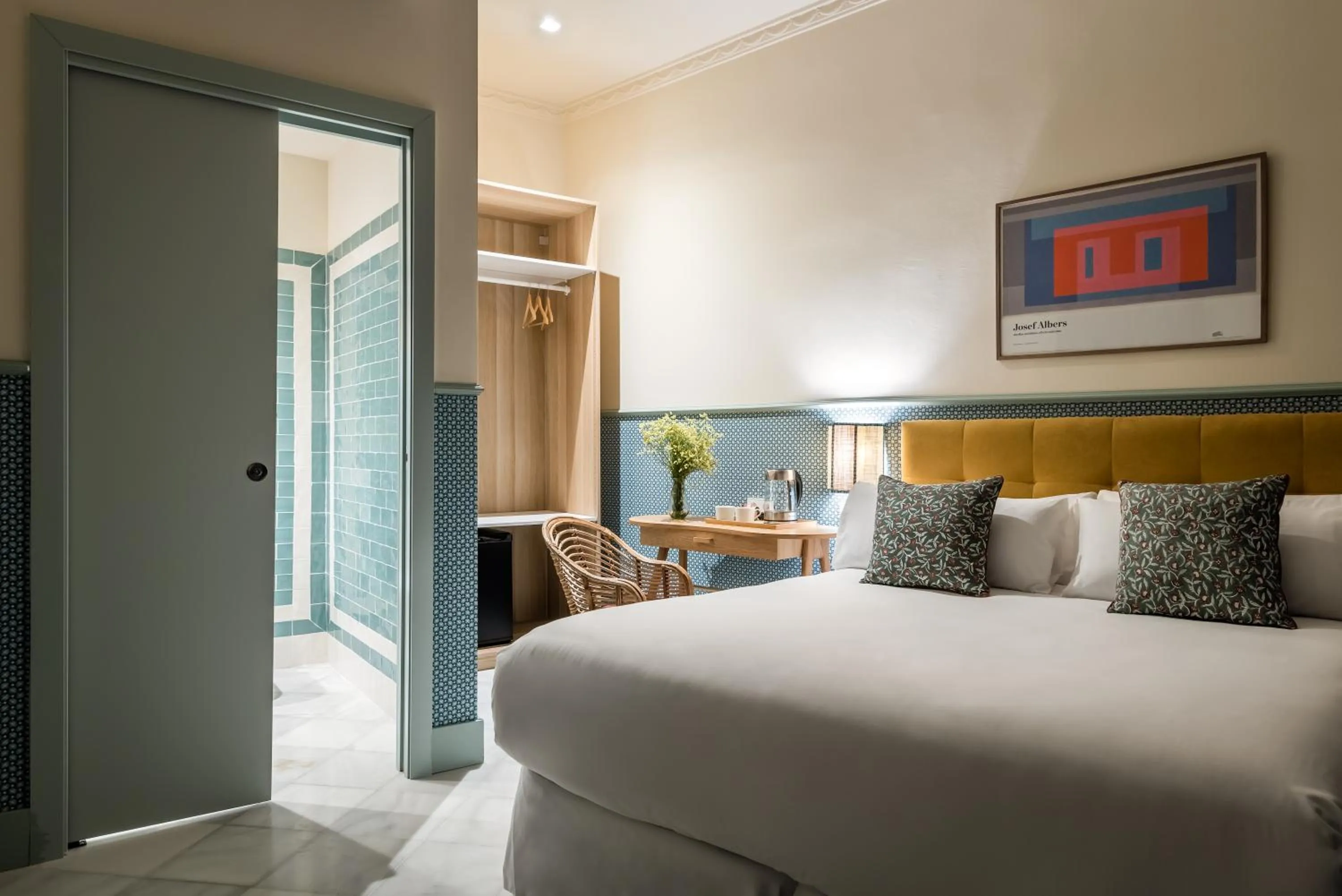 Bedroom, Bed in BYPILLOW Abril