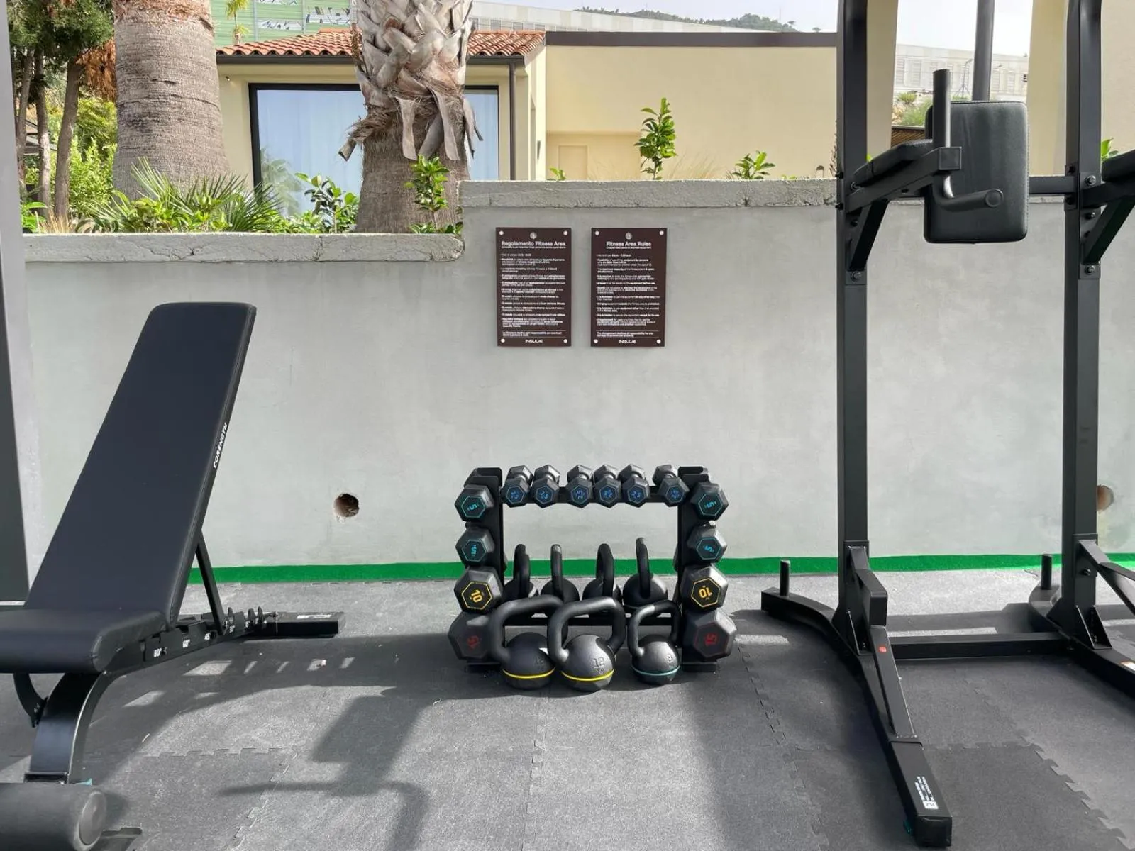 Fitness centre/facilities in Insulae Resort