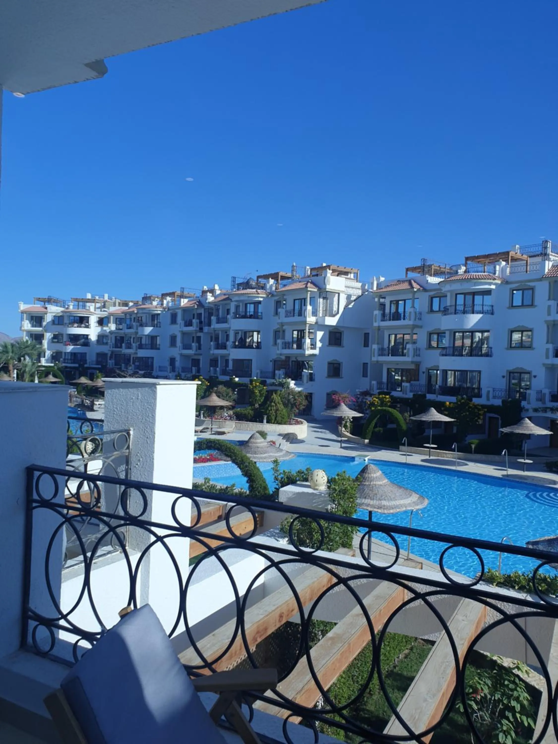 Pool view in Sharm Hills