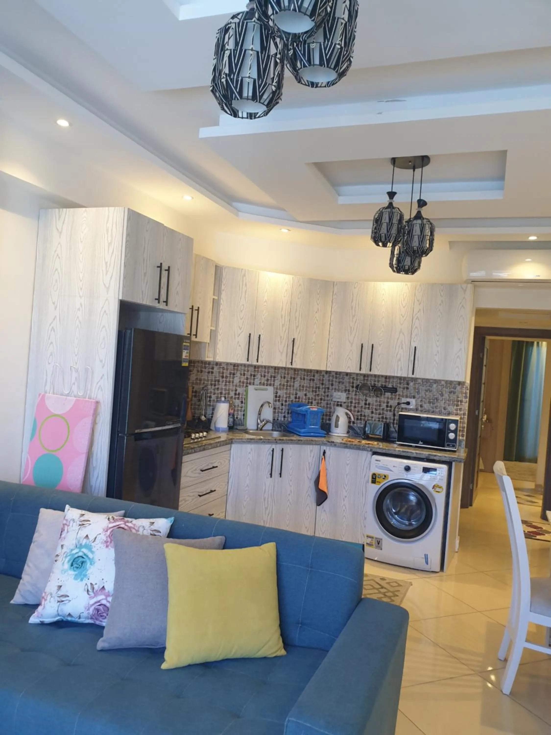 Kitchen or kitchenette in Sharm Hills