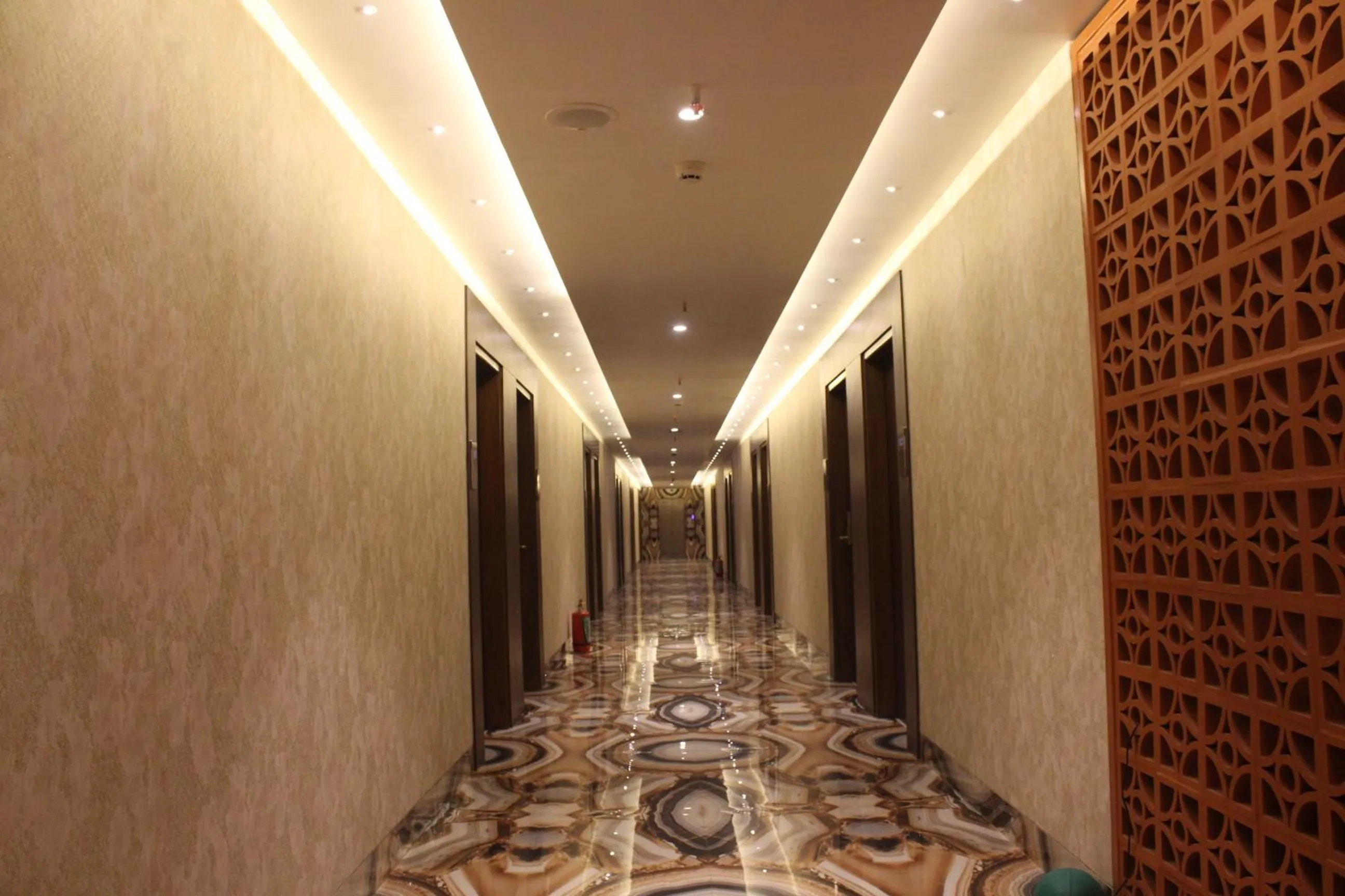 Lobby or reception in Hotel Madhuban