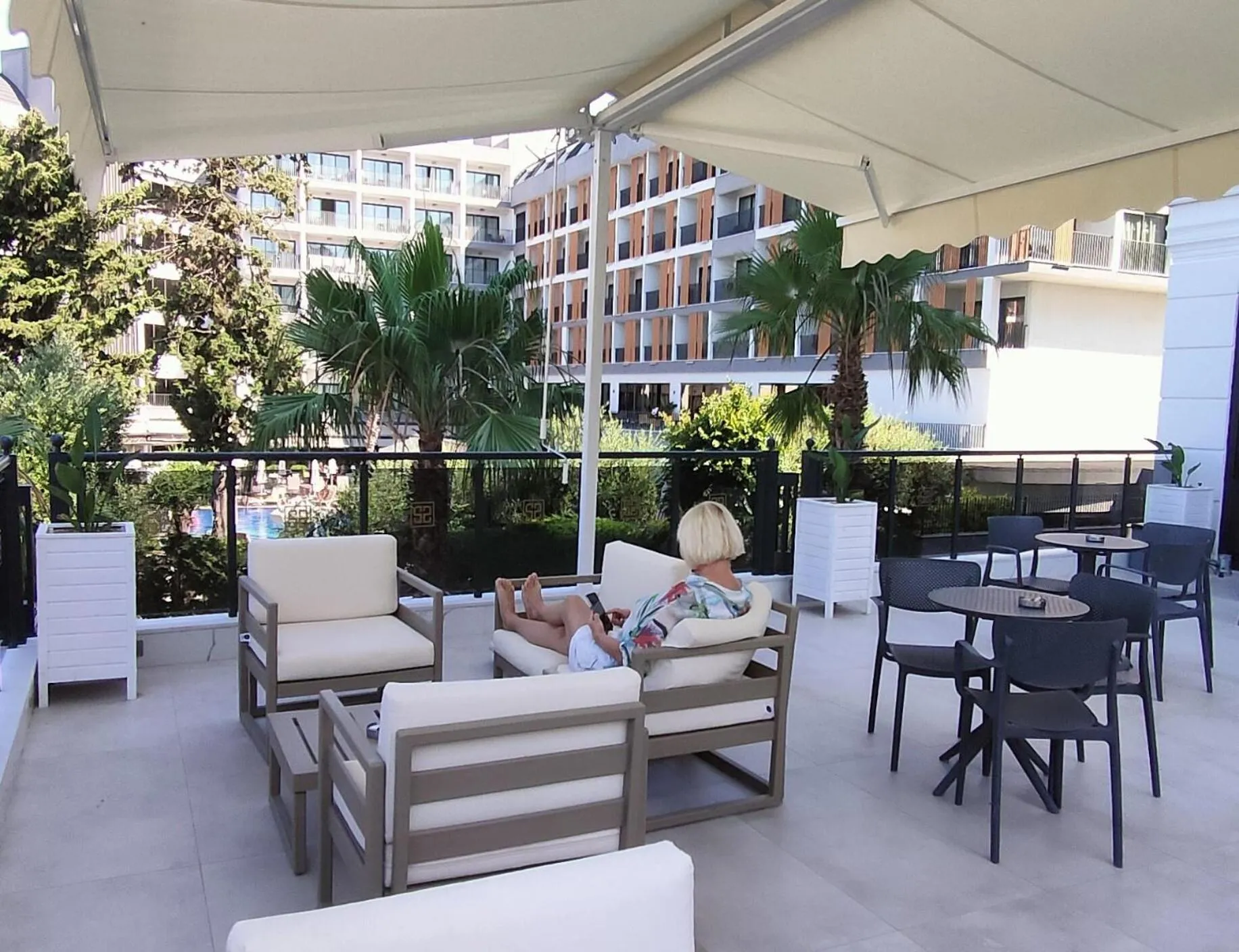 Balcony/Terrace in Side Zeugma Hotel - Adult Only 16 Plus