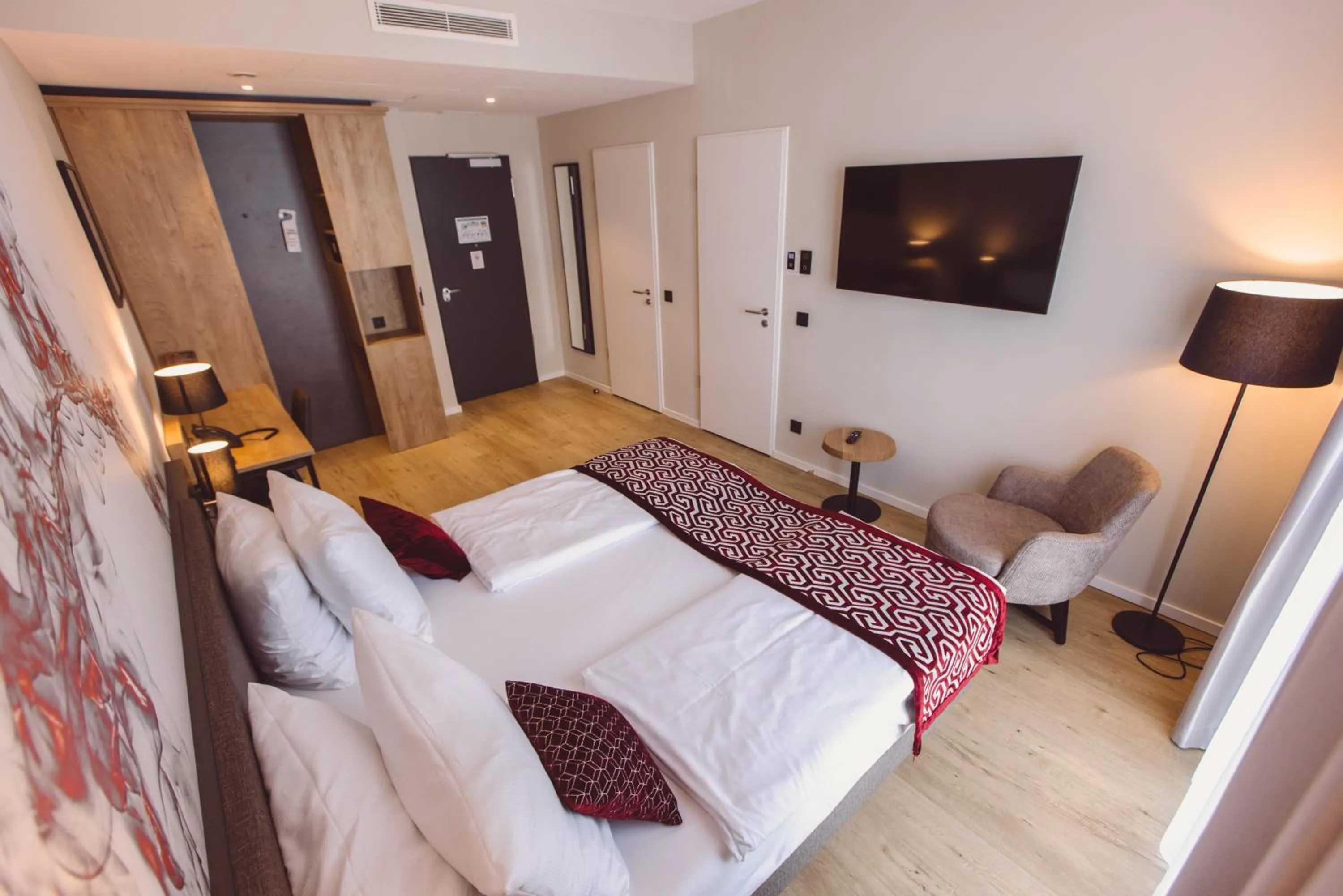 Bedroom, Bed in Hotel Libertas elements pure