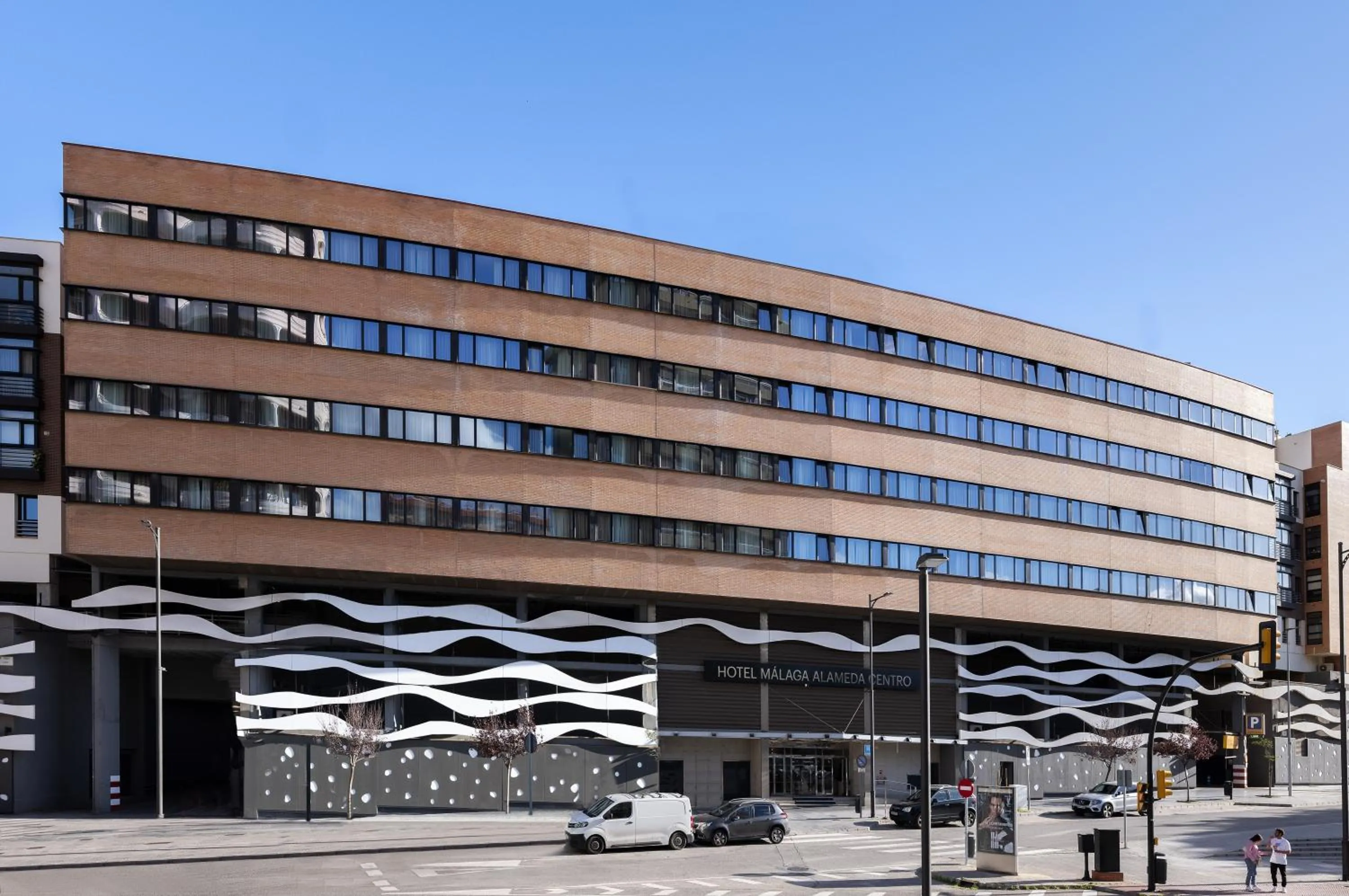 Property building in Hotel Málaga Alameda Centro Affiliated by Meliá