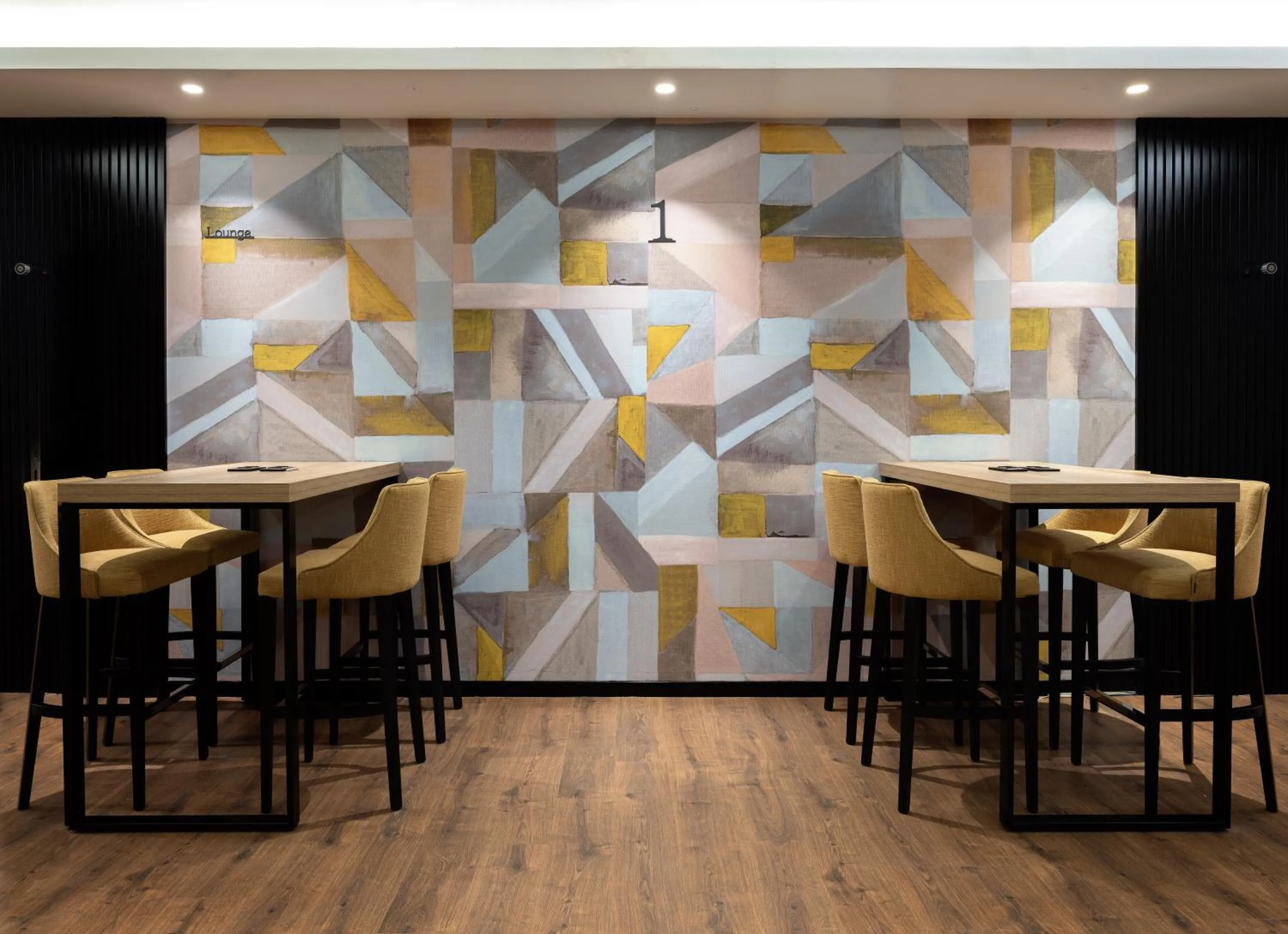 Seating area in Hotel Málaga Alameda Centro Affiliated by Meliá