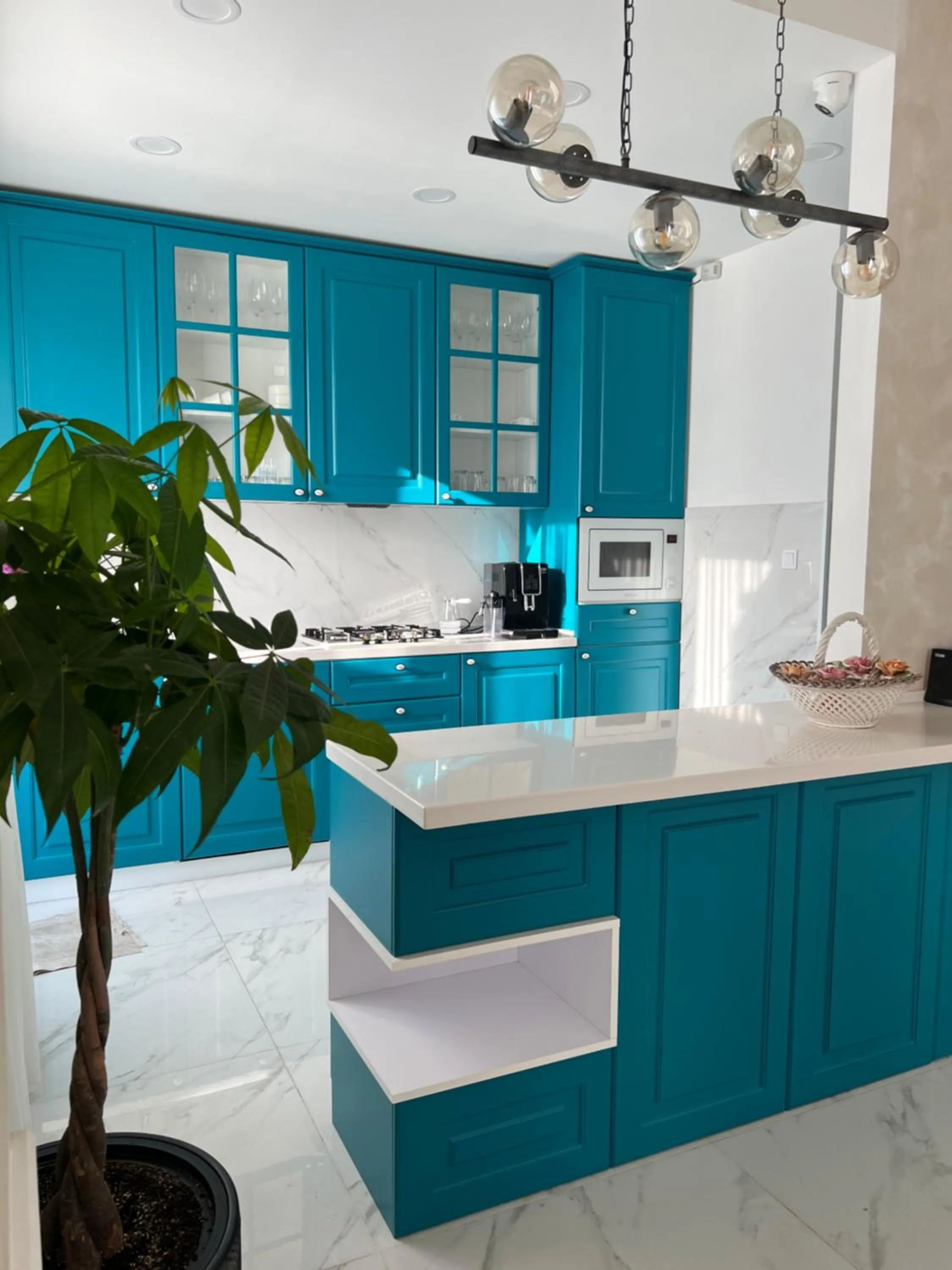 Kitchen or kitchenette in Hotel Babi