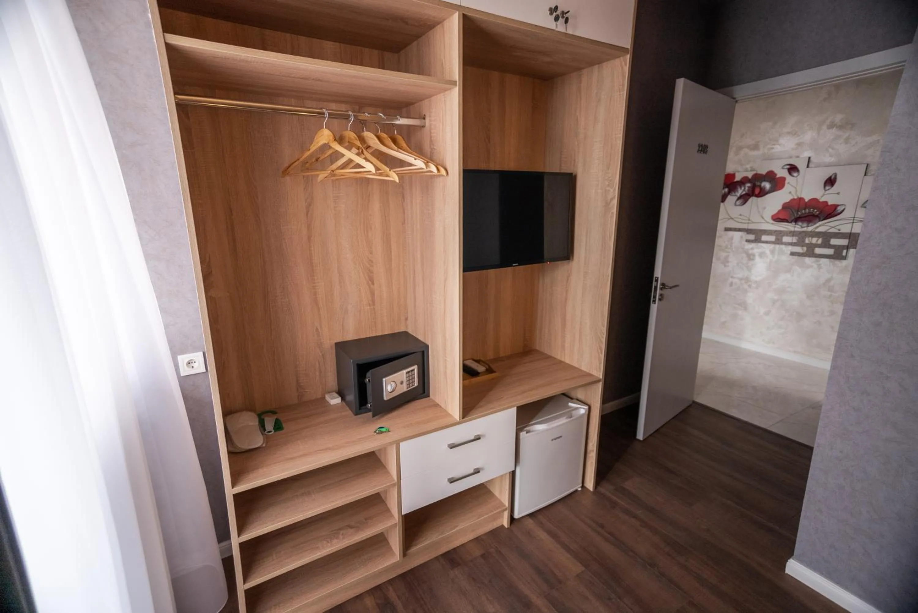 Kitchen or kitchenette in Hotel Babi