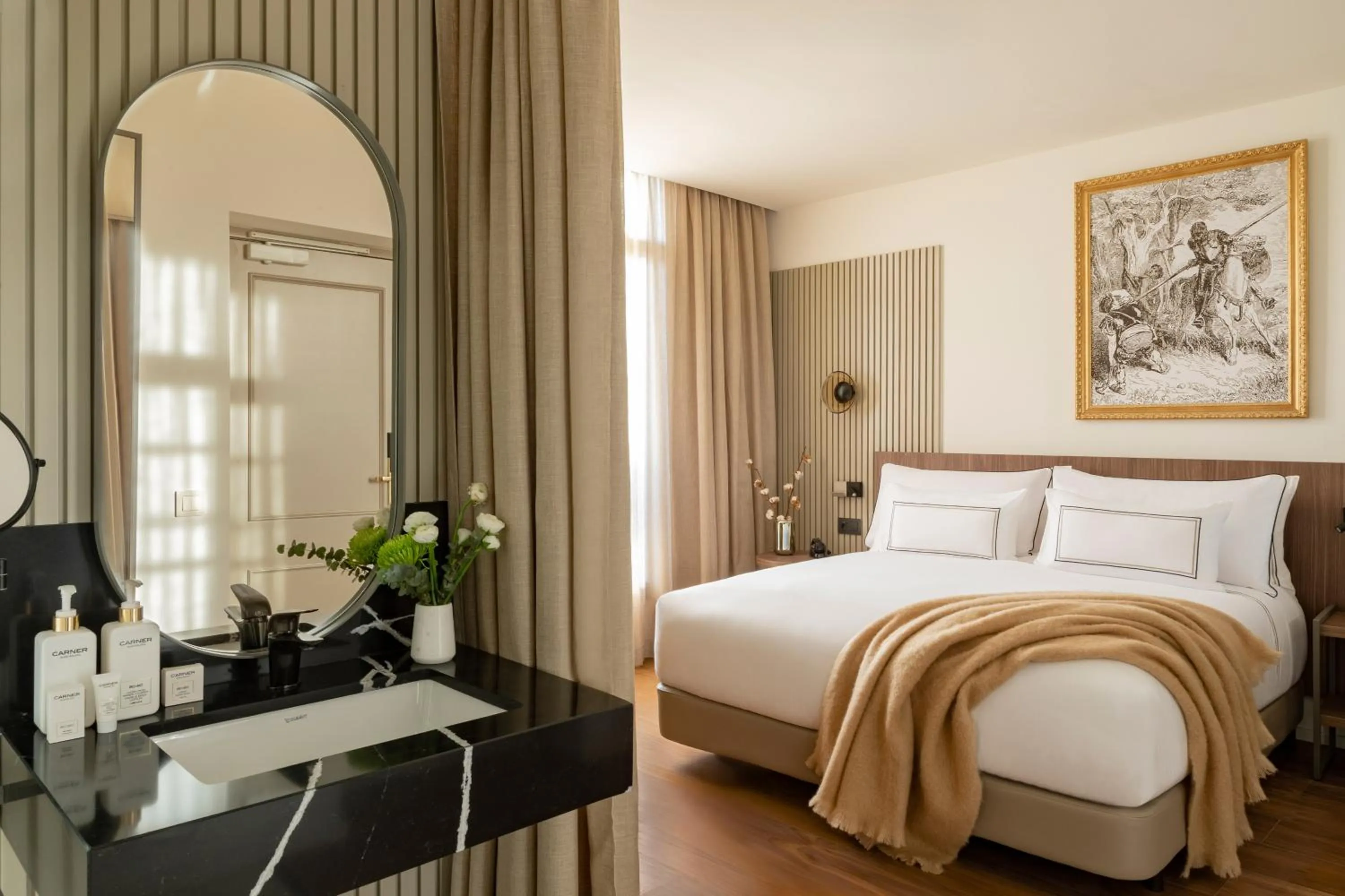 Bed in Casa de las Artes, member of Meliá Collection