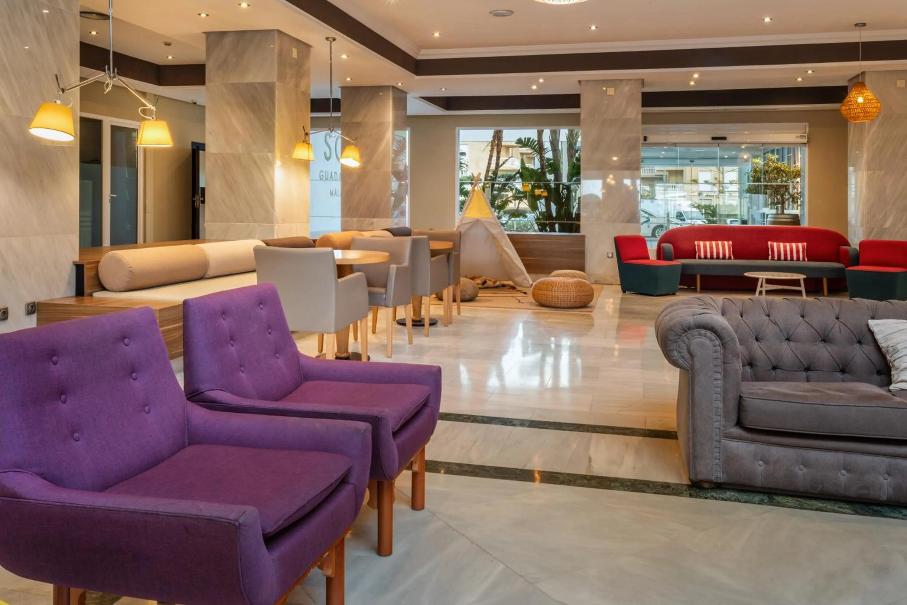 Lobby or reception in Sol Guadalmar