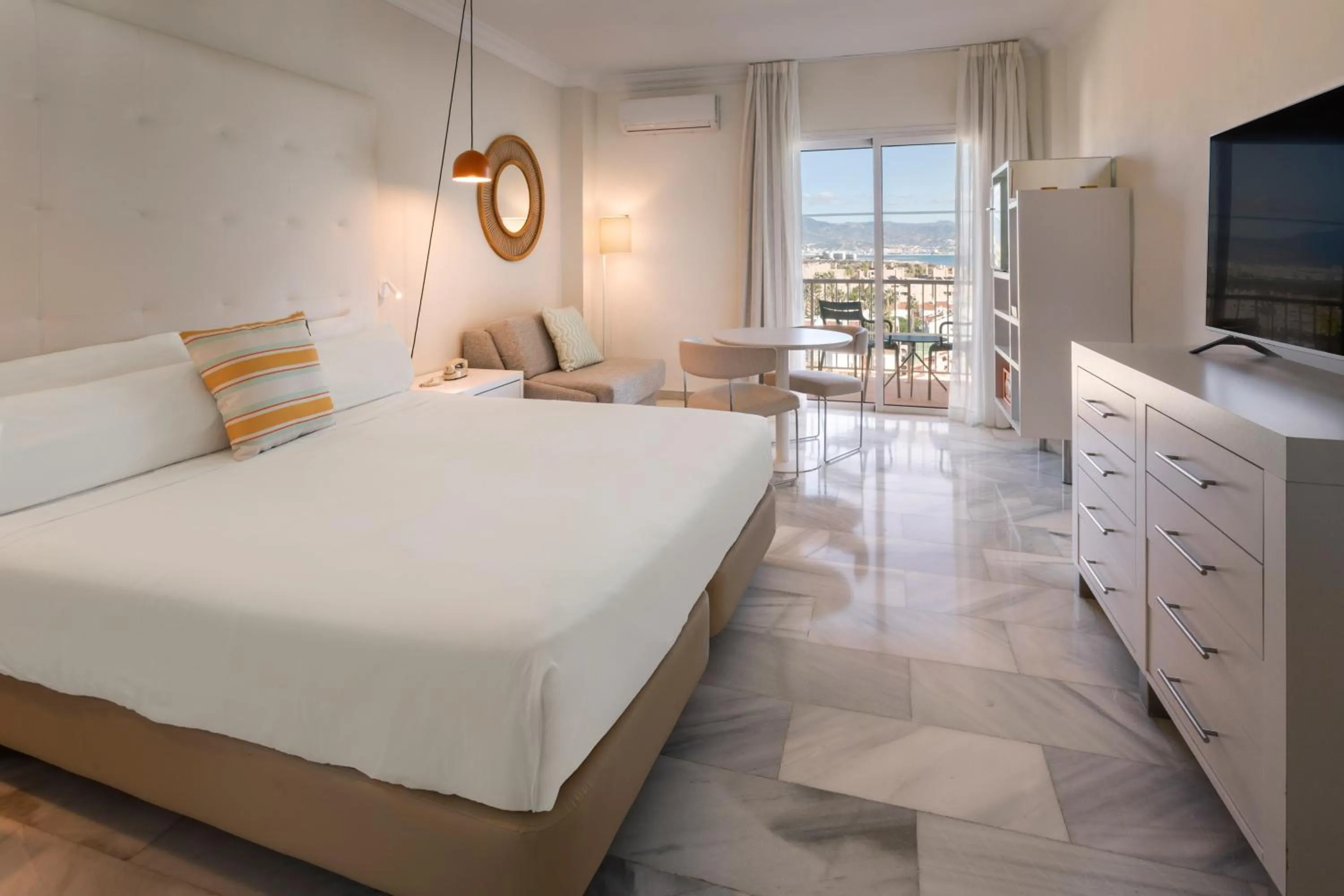 Bed in Sol Málaga Guadalmar