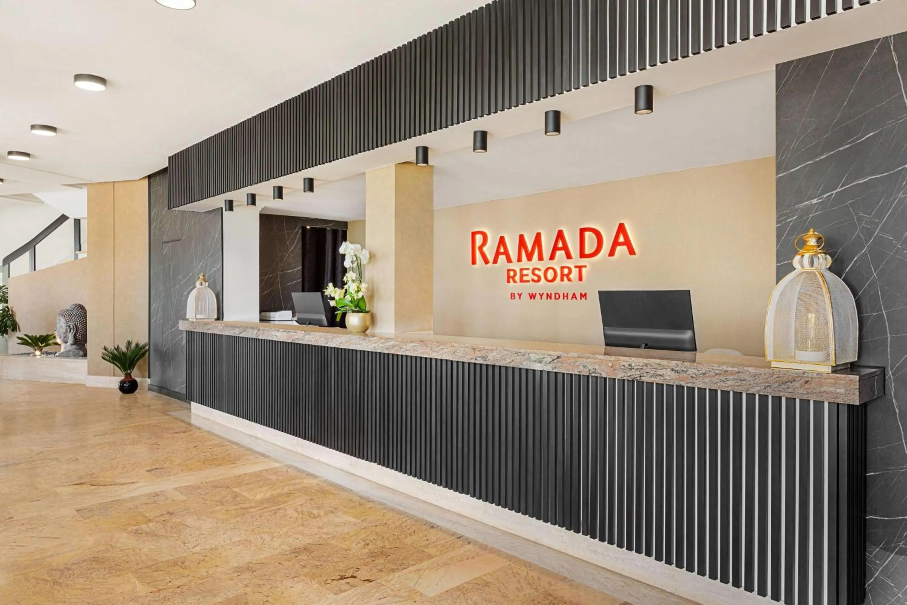 Lobby or reception in Ramada Resort by Wyndham Puerto de Mazarron