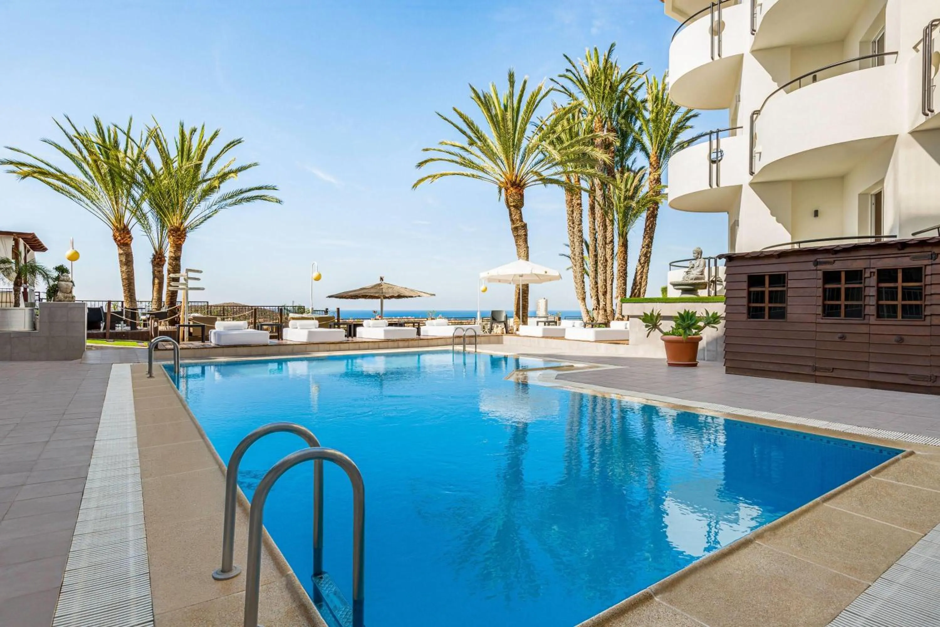 Pool view in Ramada Resort by Wyndham Puerto de Mazarron