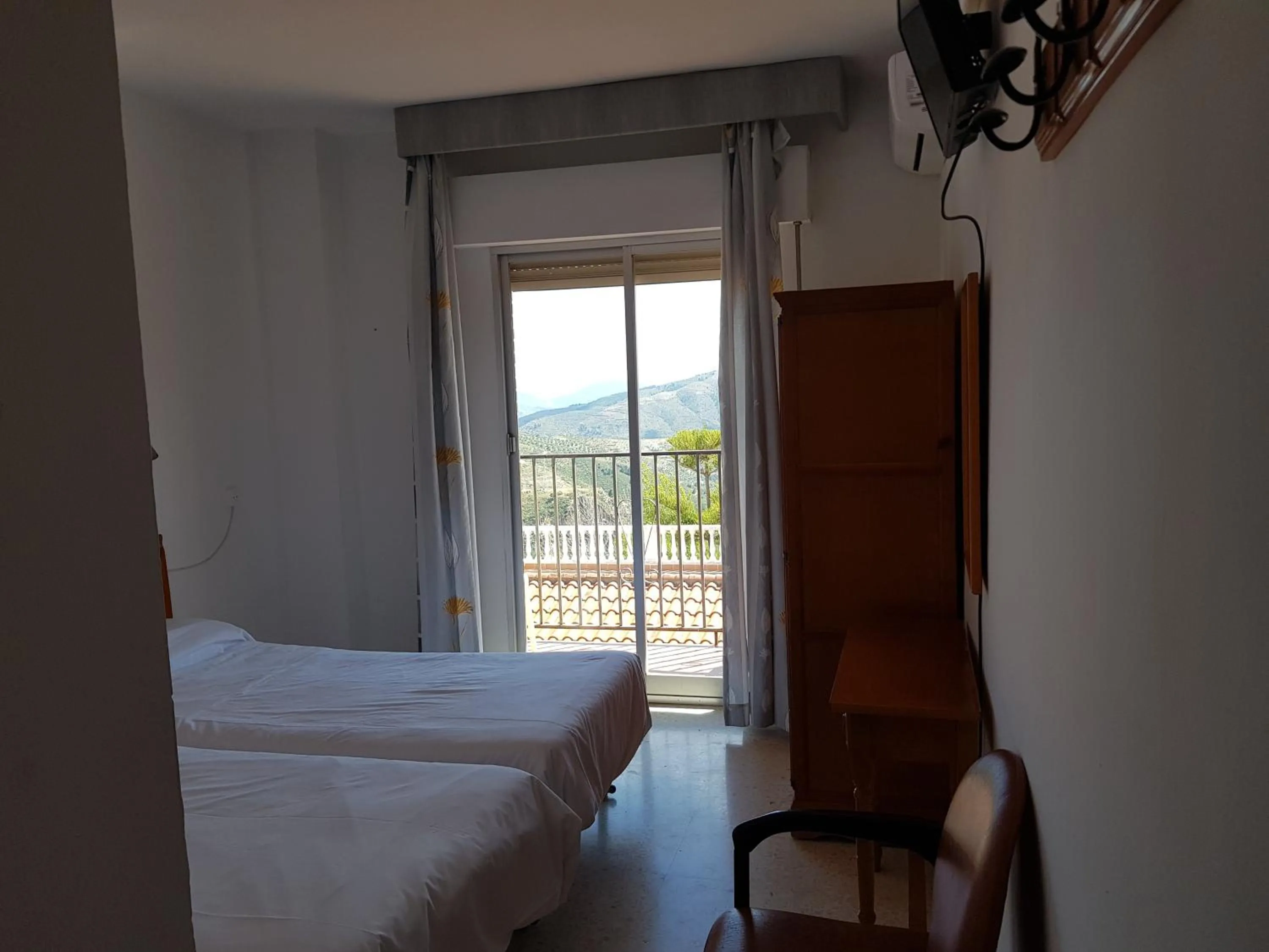 Bedroom, Bed in Hotel Lanjaron