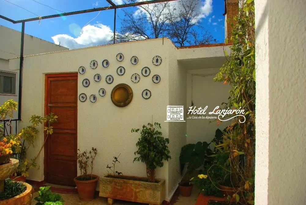 Patio in Hotel Lanjaron